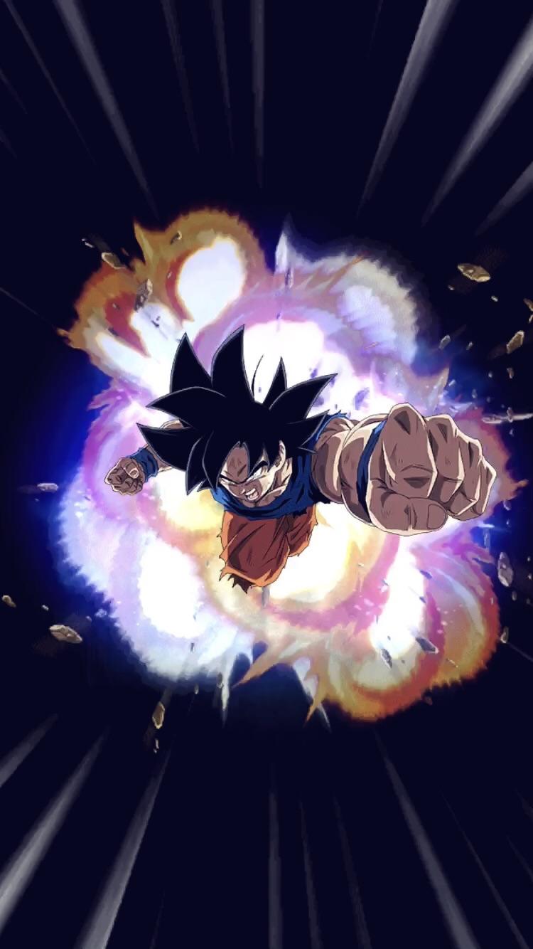 Goku Dragon Ball energia, 750x1334 Full HD Verticale, iPhone
