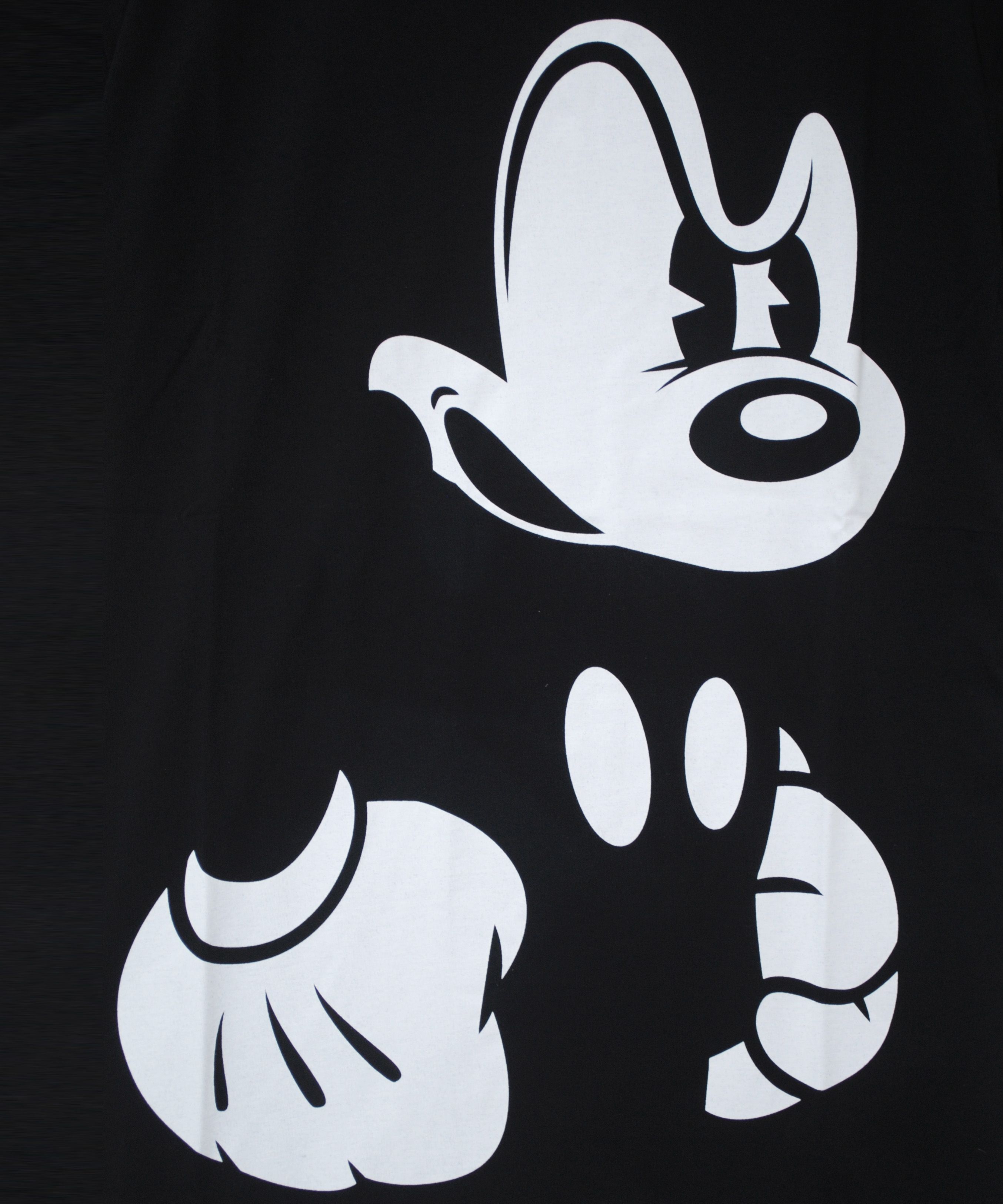 Silhouette Topolino rosso, 1680x1050 HD Ready, Desktop