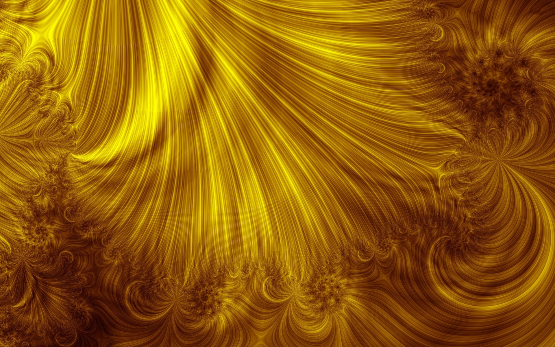 Astratto frattale dorato, 1920x1200 Full HD+, PC