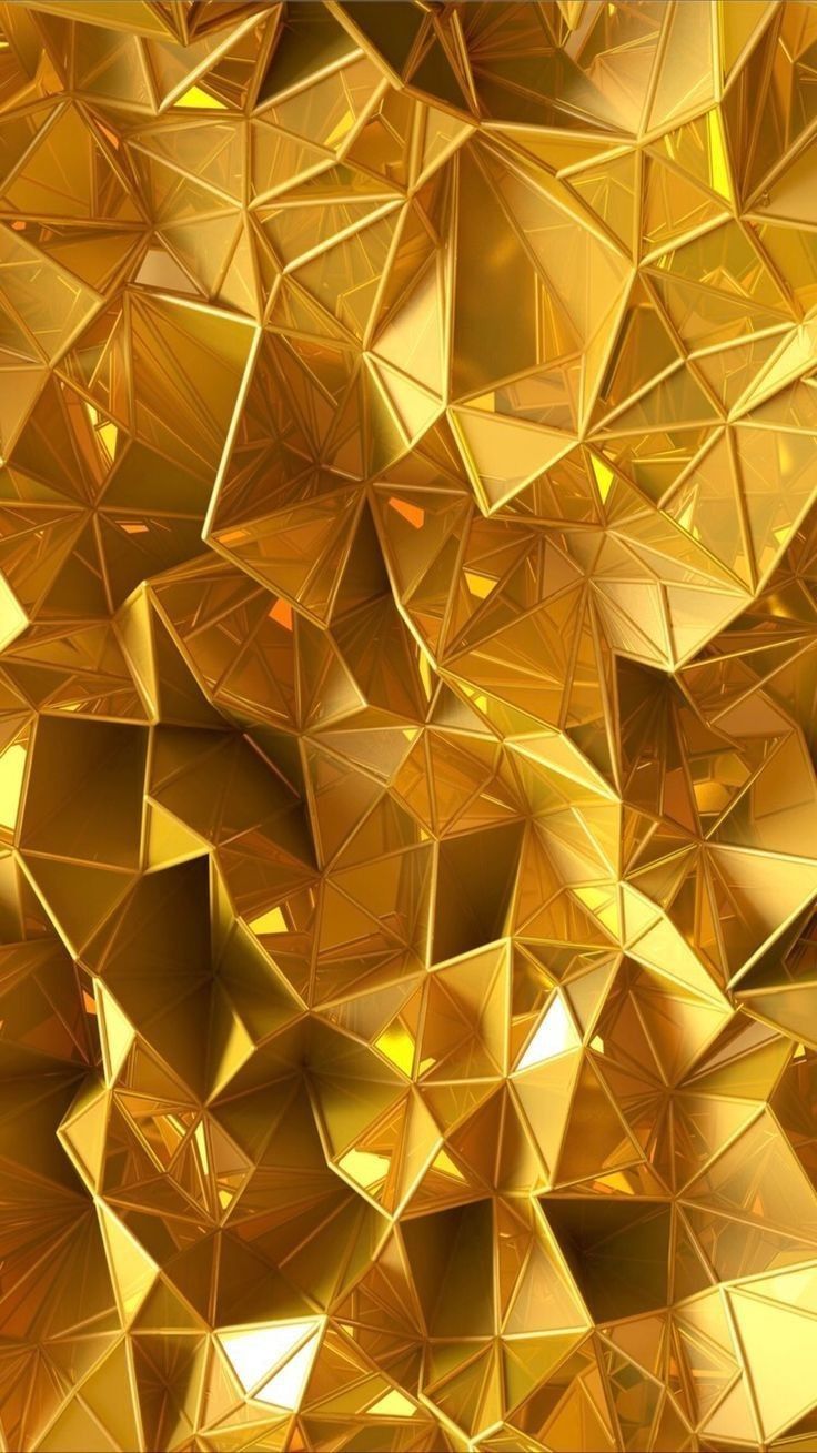 Texture geometrica dorata astratta, 736x1309 Full HD Verticale, Google Pixel