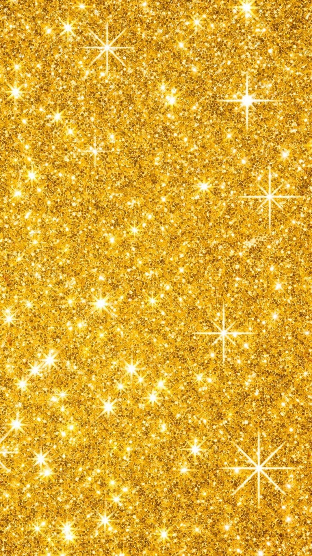 Glitter dorato scintillante, 1080x1920 Verticale, Samsung Galaxy