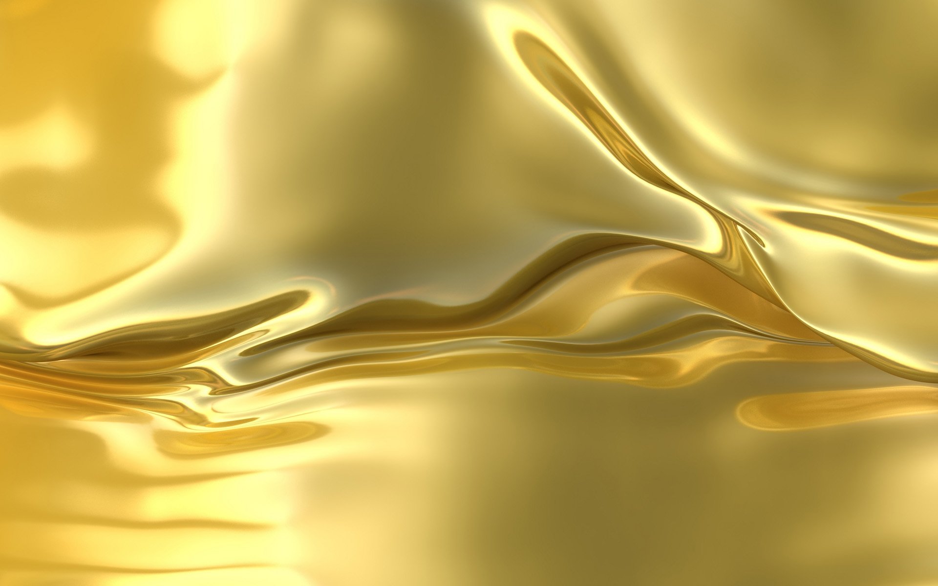 Tessuto dorato ondulato lucido, 1920x1200 Full HD+, Desktop