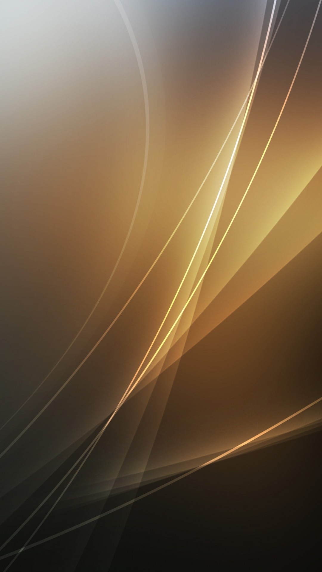 Linee astratte dorate sfumate, 1080x1920 Verticale, Mobile