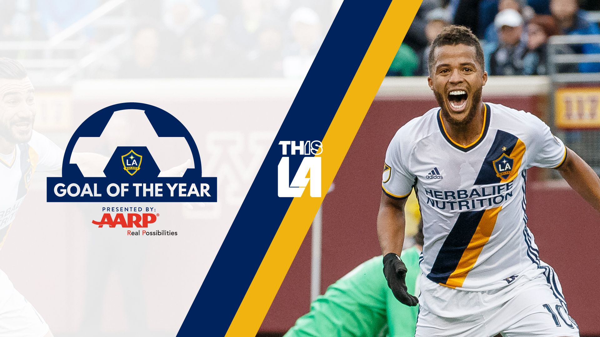 Giovani dos Santos LA Galaxy esulta, 1920x1080 Full HD, Laptop