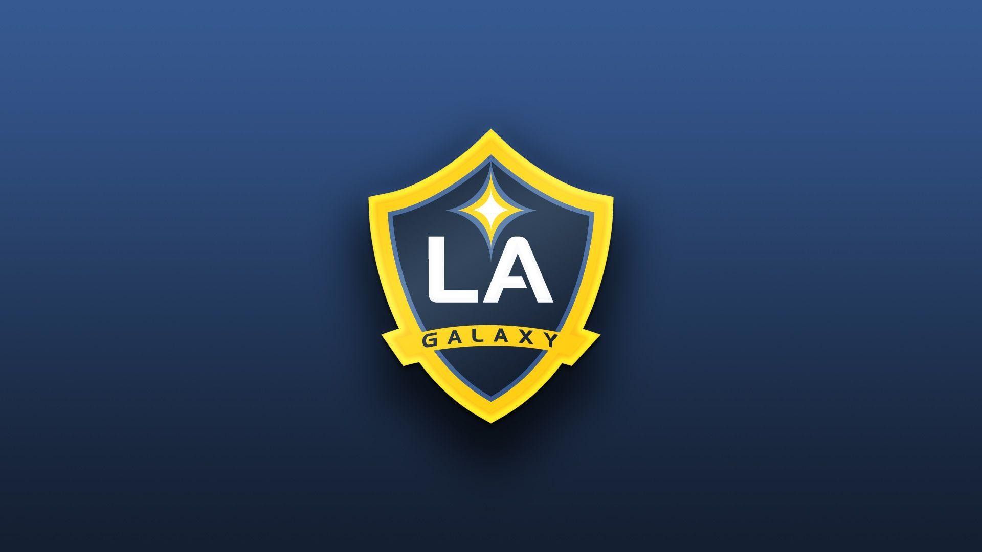 Logo LA Galaxy scudo, 1920x1080 Full HD, Desktop