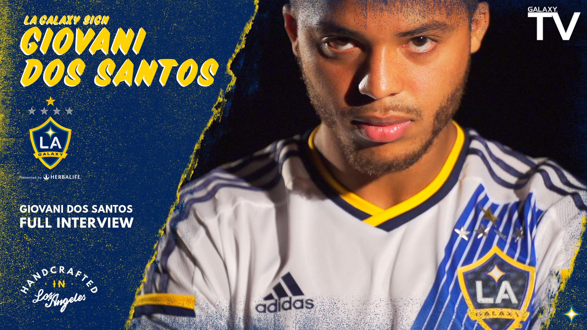 Giovani Dos Santos maglia LA Galaxy, 1920x1080 Full HD 1080p, PC