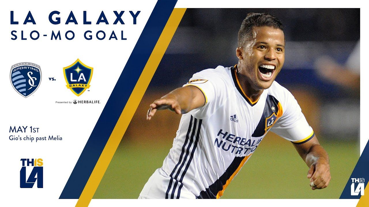 Dos Santos esulta gol LA Galaxy, 1920x1080 Full HD, Laptop