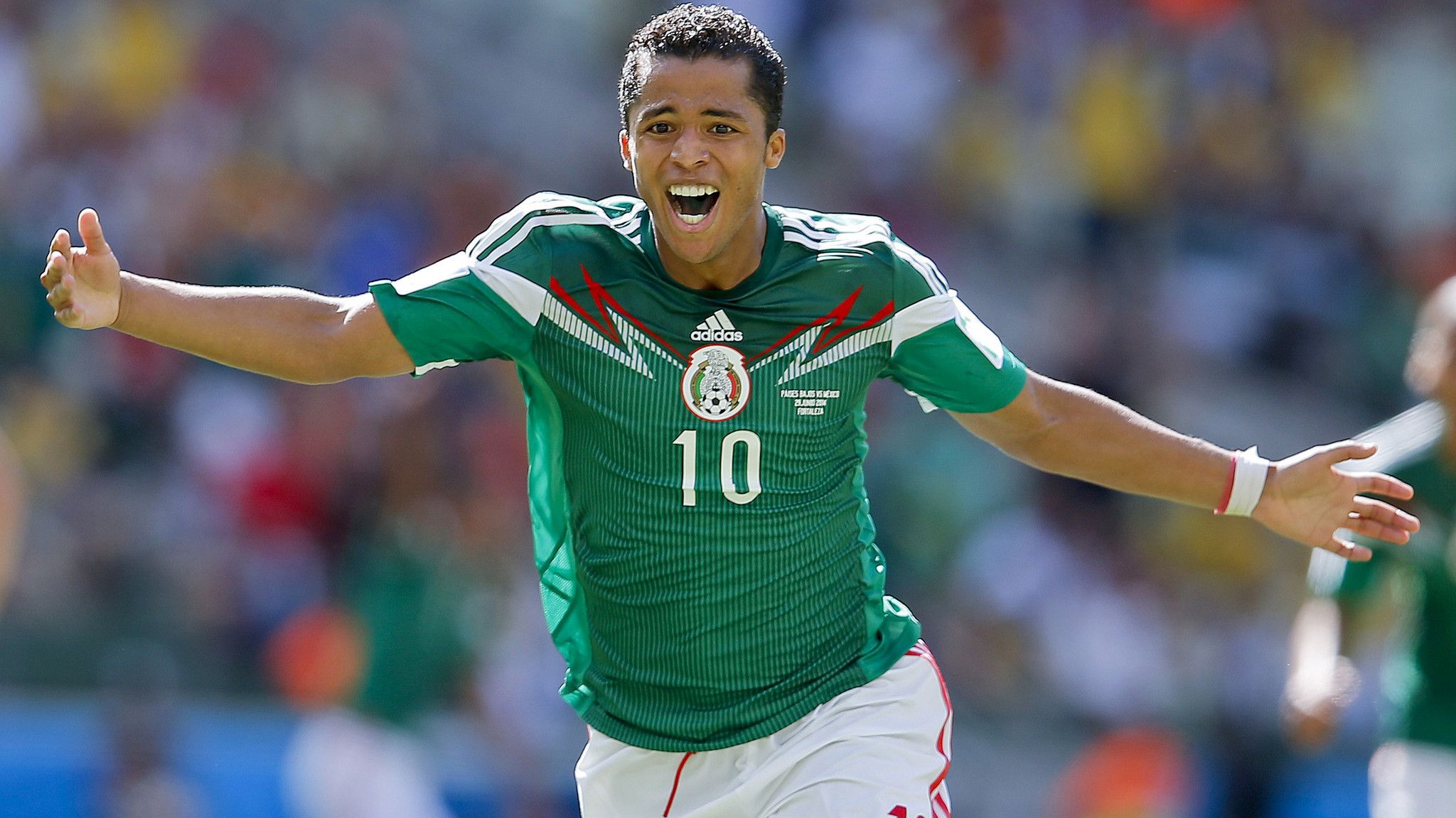 Giovanni dos Santos maglia Messico, El Tri, 2048x1152 2K, PC