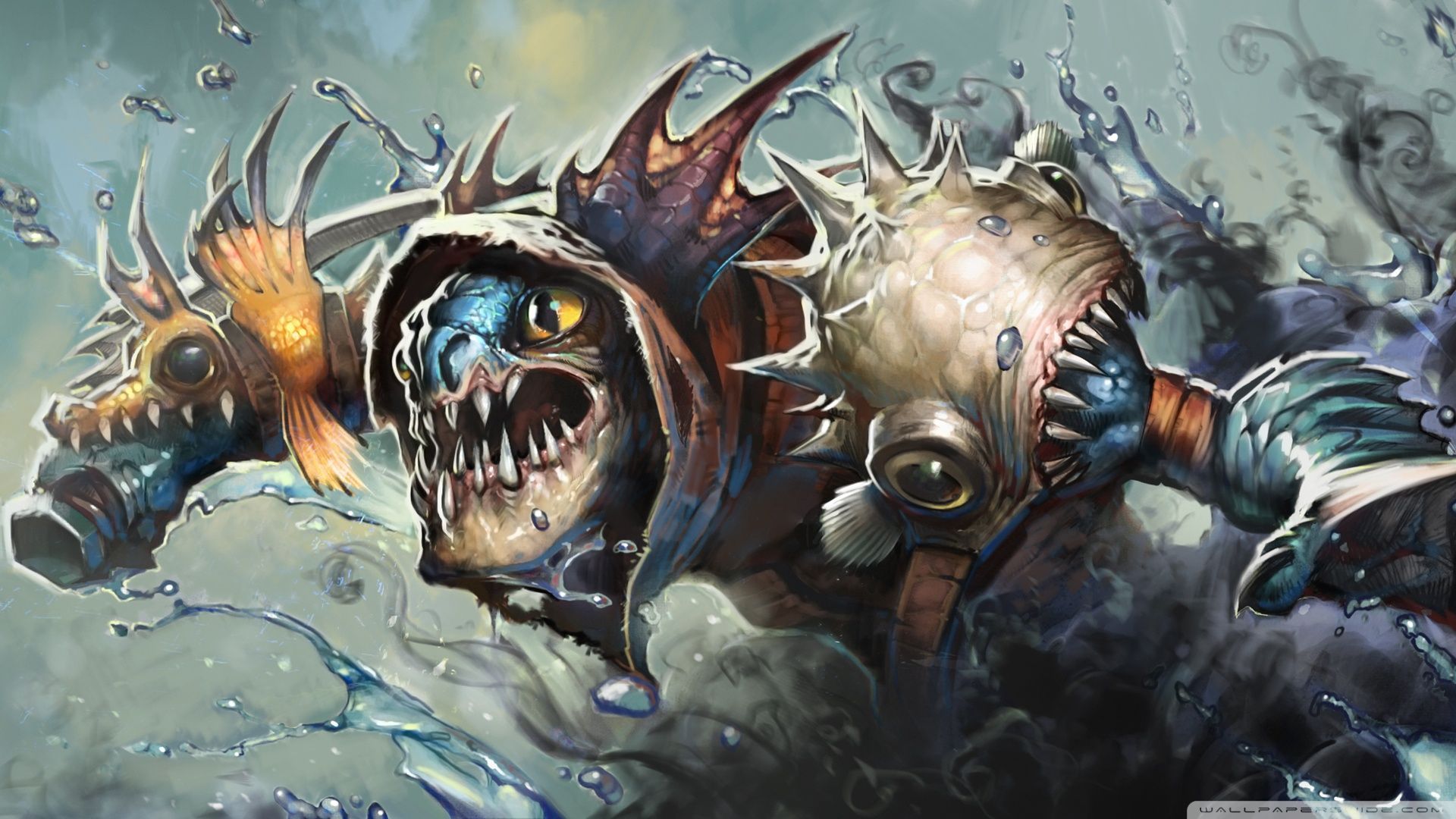 Slark eroe Dota 2, 1920x1080 1080p, Desktop