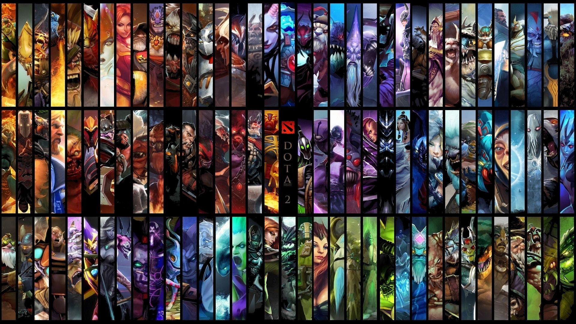 Griglia eroi Dota 2, 1920x1080 Full HD 1080p, Desktop