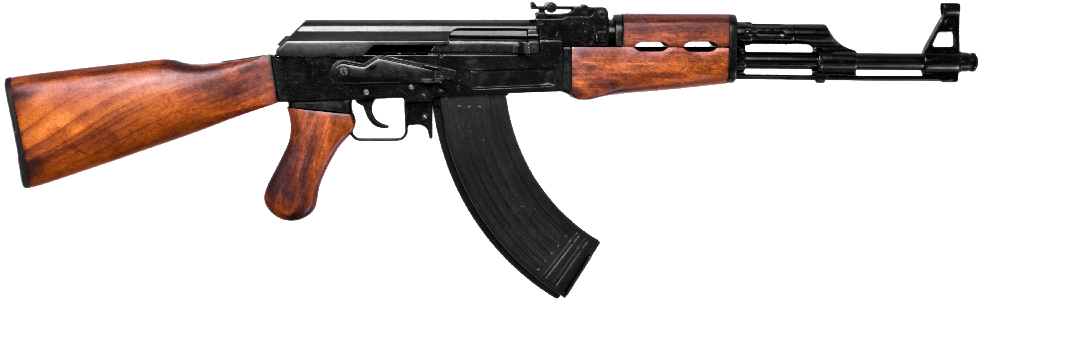 Fucile AK-47 nero legno, 3684x1144 21:9, Monitor Gaming