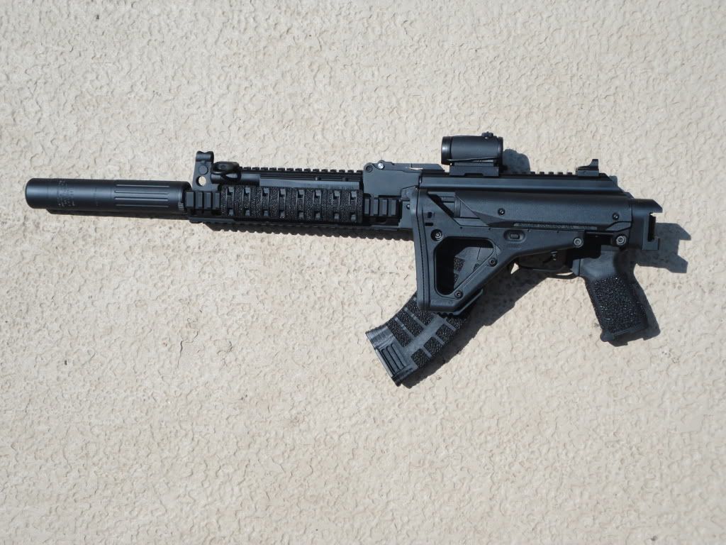 Fucile Kel-Tec con silenziatore, 1024x768 HD, Desktop