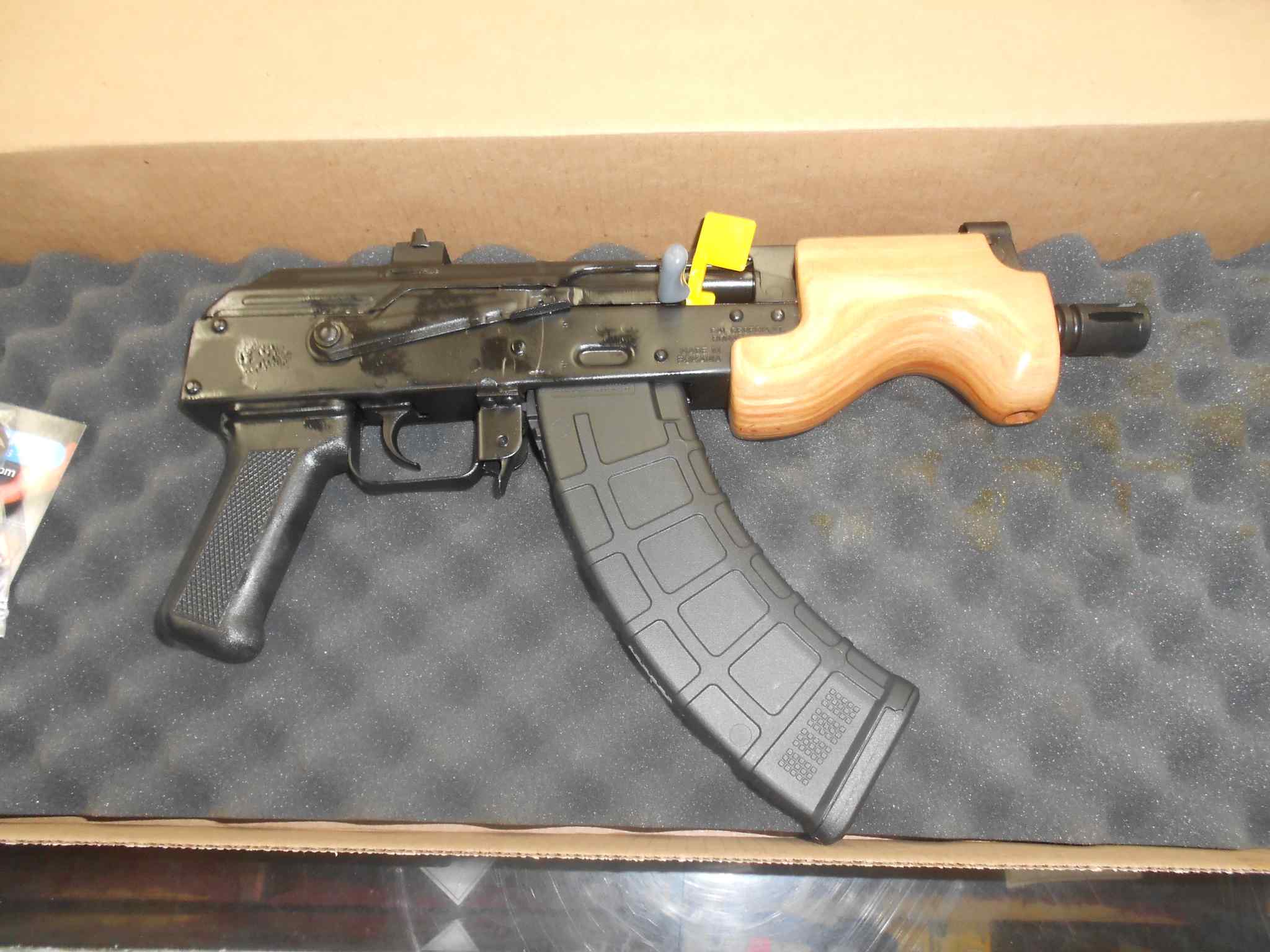 Micro Draco AK pistola nera, 2560x1440 1440p, Monitor Gaming