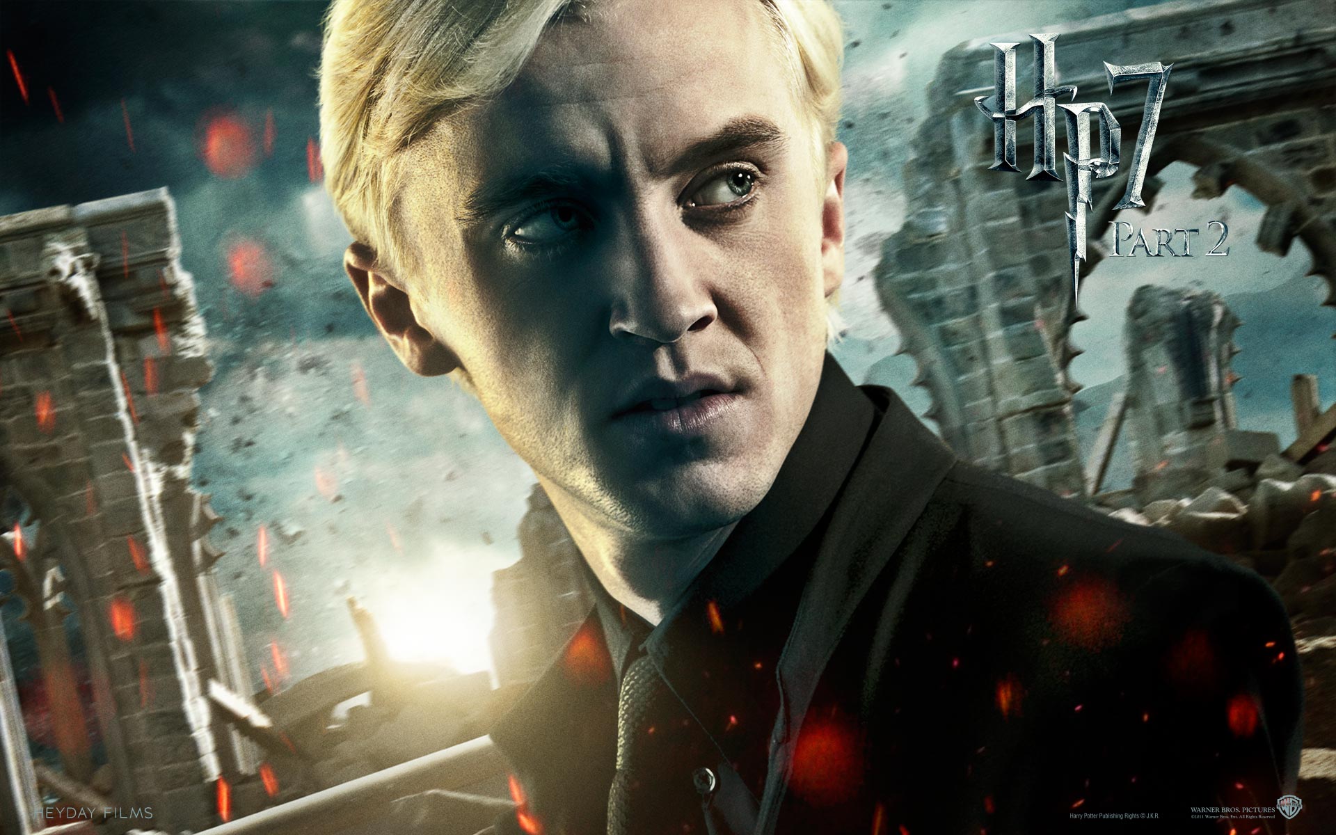 Draco Malfoy alla stazione notturna, 1920x1080 1080p, Desktop