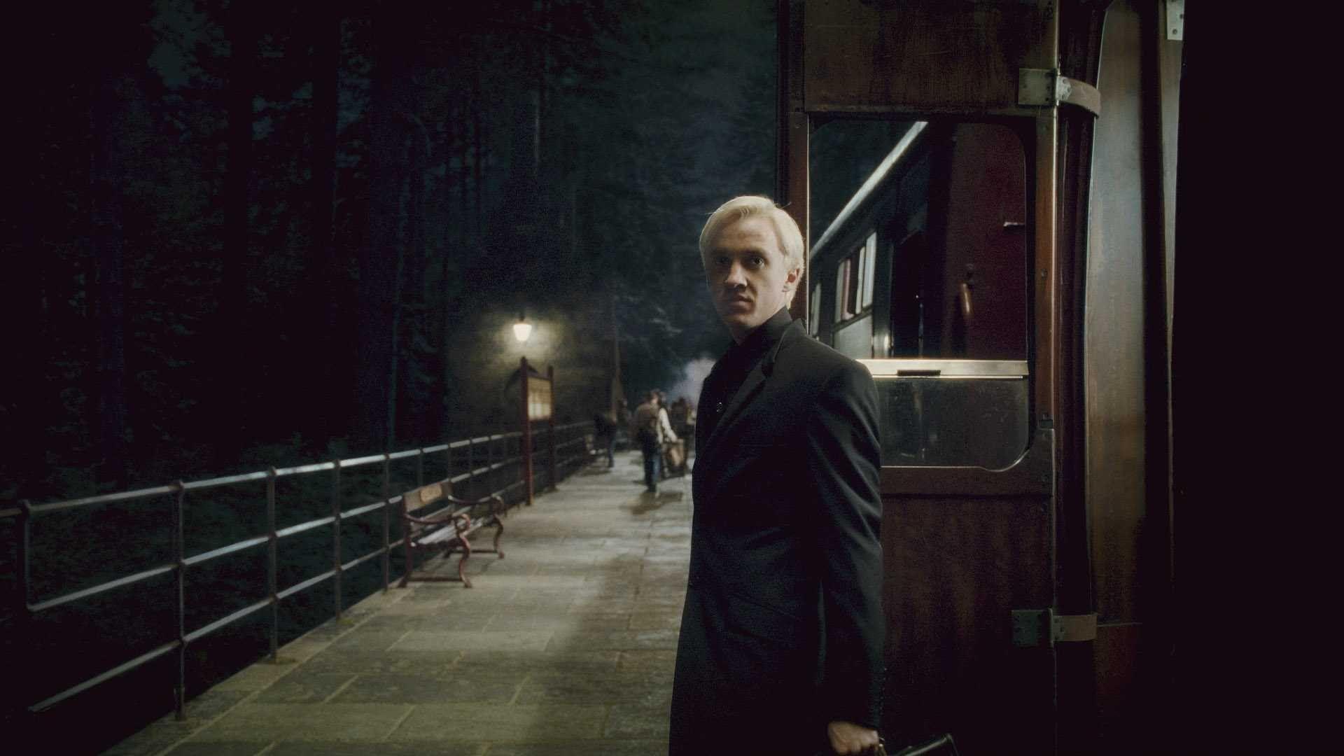 Draco Malfoy, treno notturno, 1920x1080 Full HD, PC