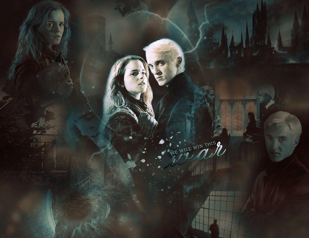 Draco Malfoy e Hermione, Harry Potter, 1024x788 HD, Desktop