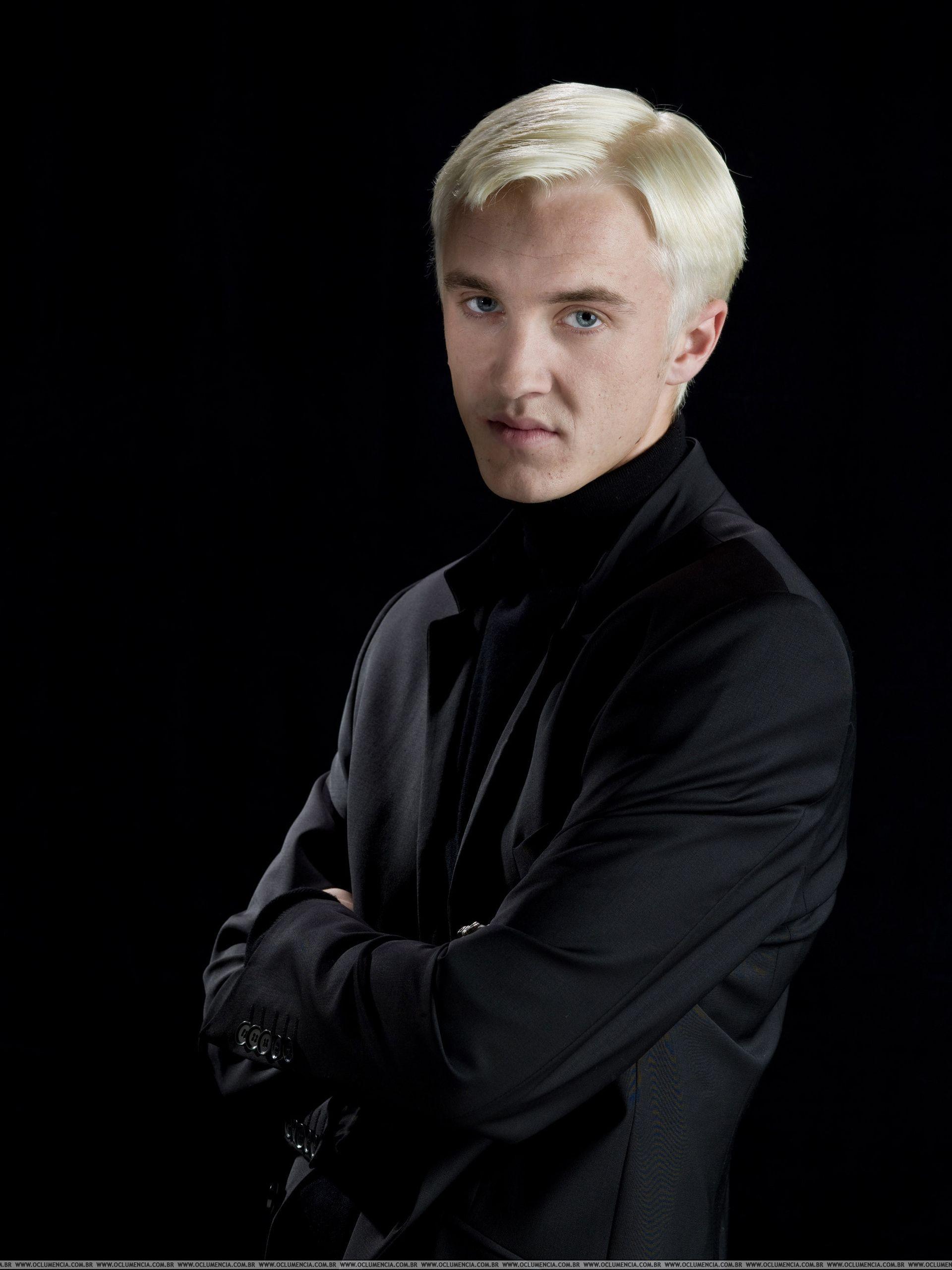 Draco Malfoy sfondo nero, 1920x2560 Full HD Verticale, Samsung Galaxy