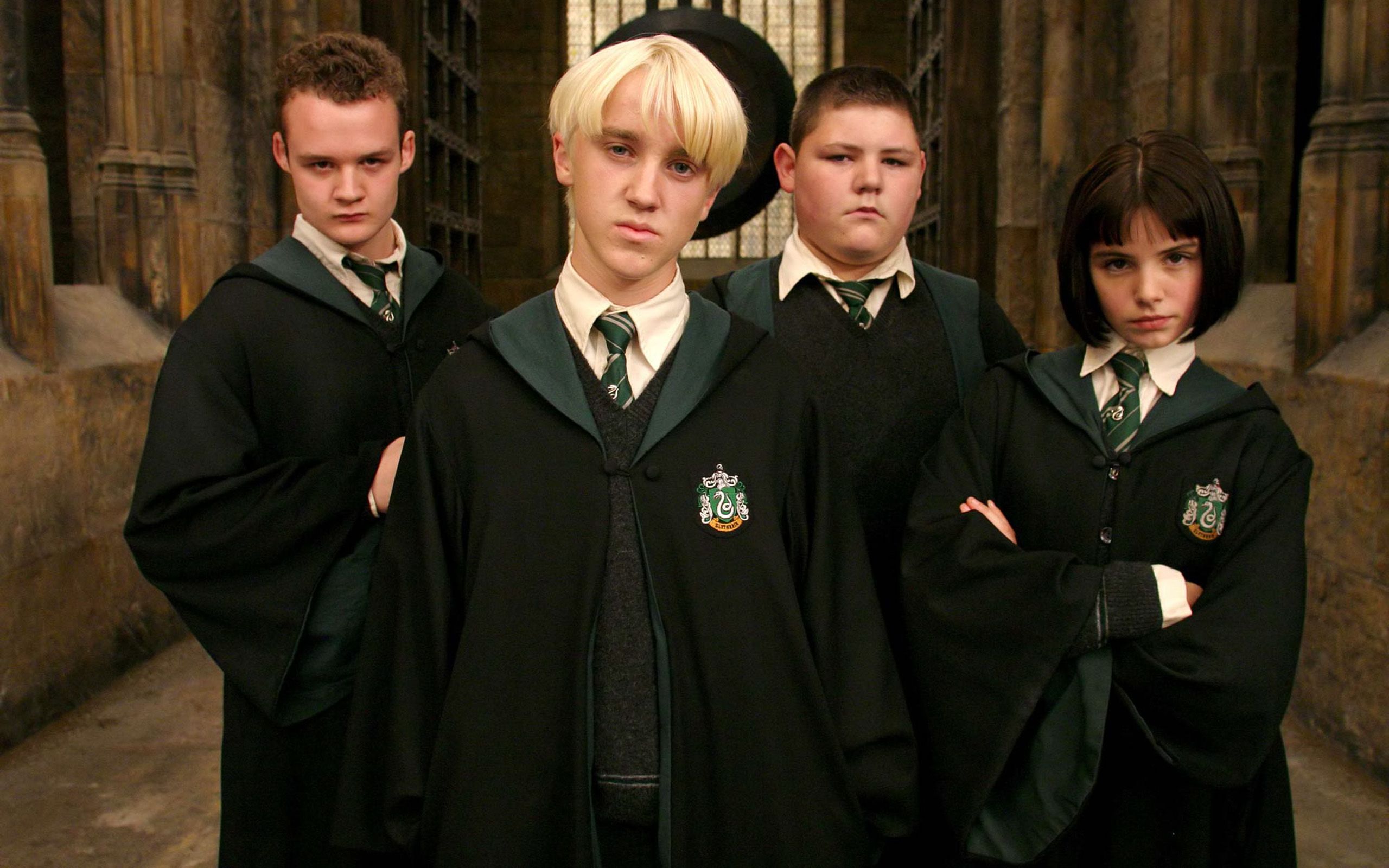 Draco Malfoy e Slytherin, Harry Potter, mondo magico, 2560x1600 WQXGA, Desktop
