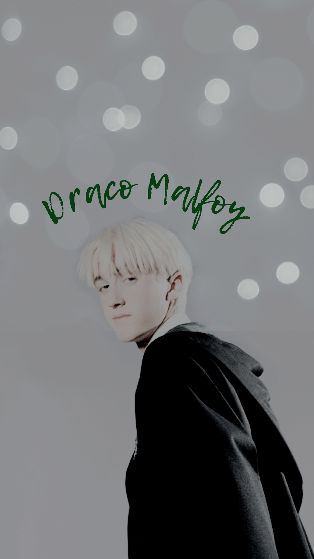 Draco Malfoy sfondo grigio, 1080x1920 Full HD Verticale, Samsung Galaxy
