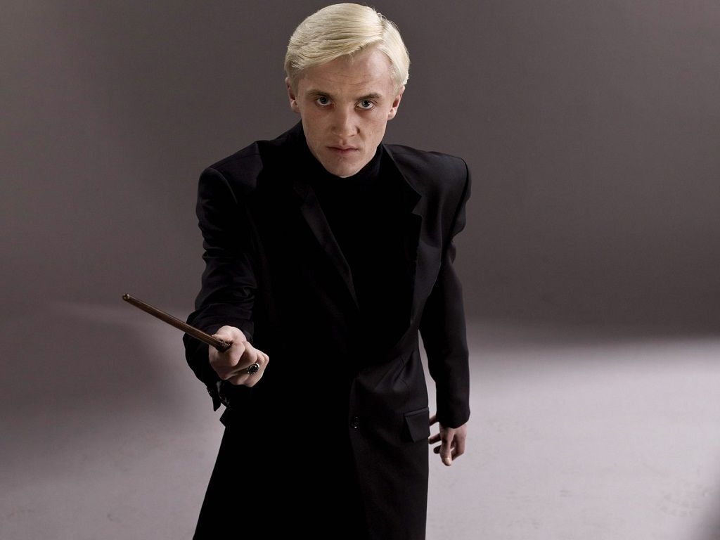 Draco Malfoy con bacchetta magica, 1024x768 HD, Desktop