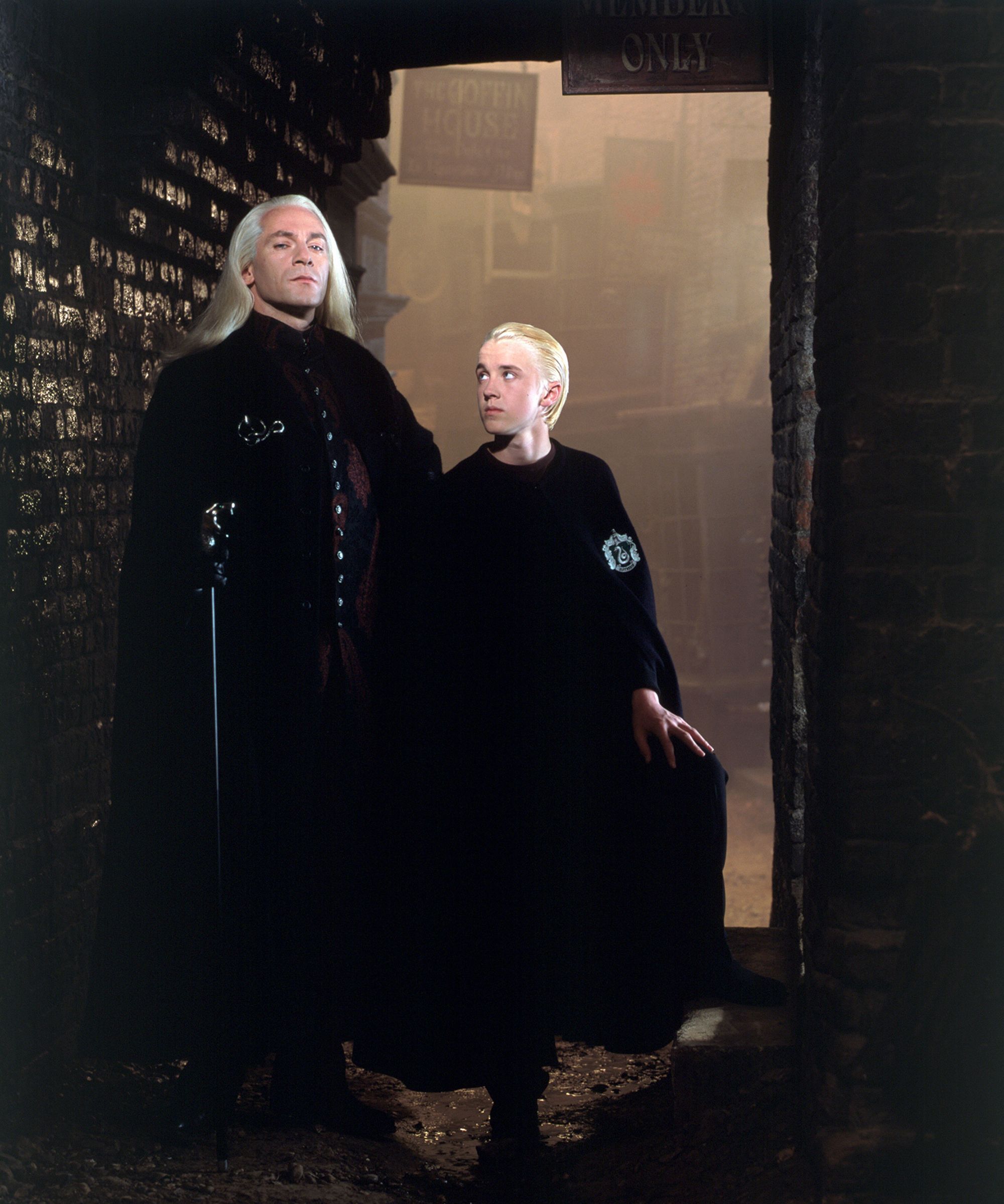 Draco e Lucius Malfoy, Harry Potter, 2000x2399 Full HD Verticale, Realme