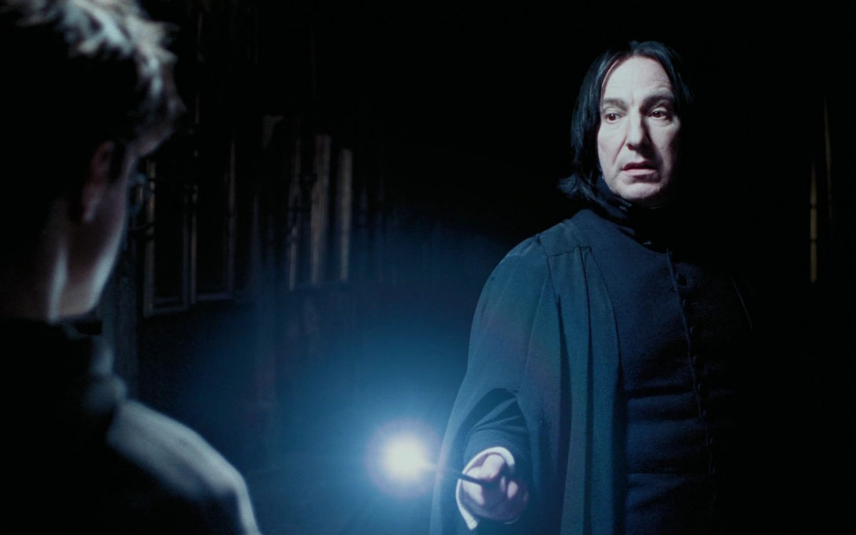 Severus Snape, Harry Potter, scena notturna, 1680x1050 HD Ready, Desktop