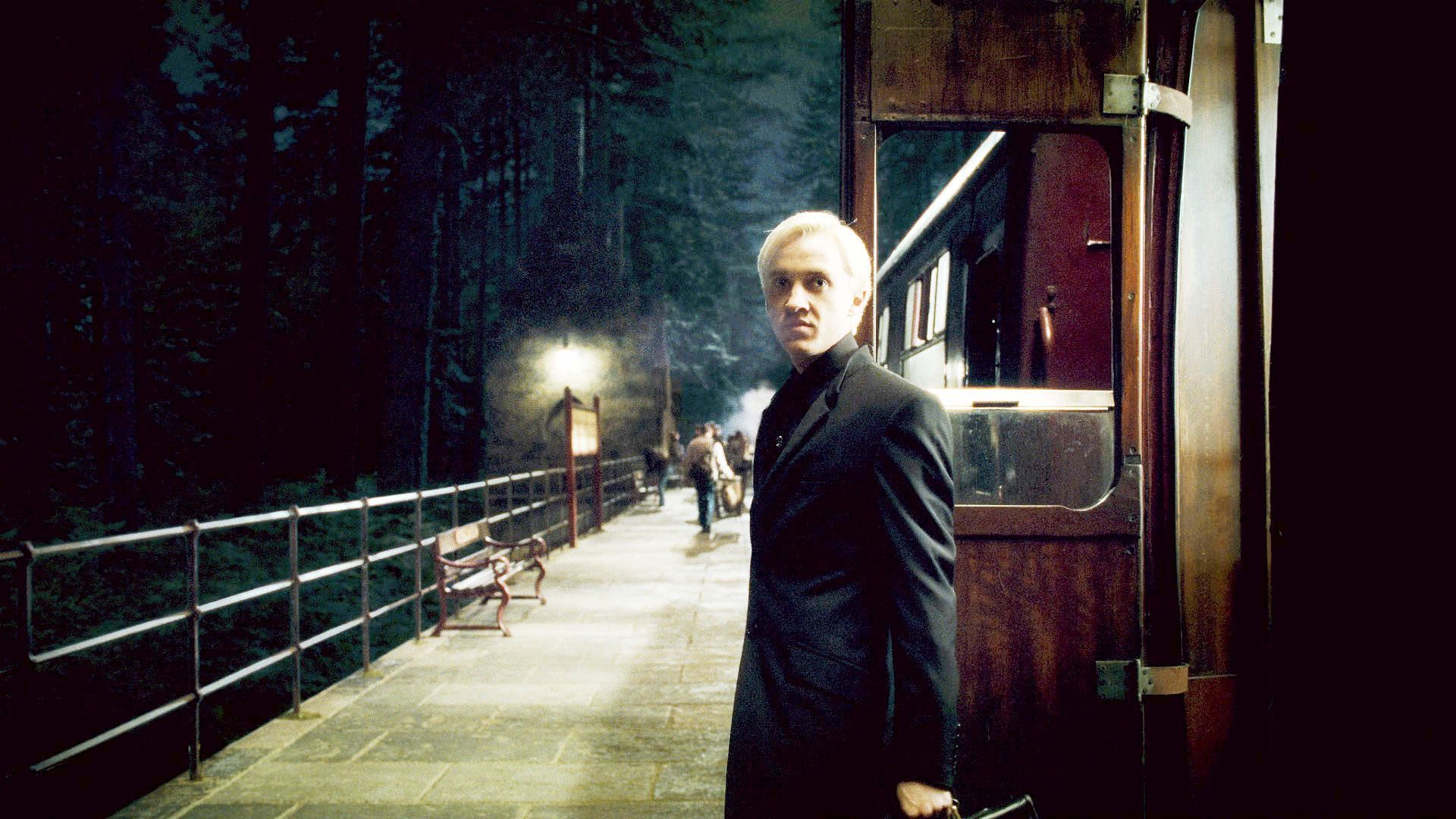 Draco Malfoy alla stazione notte, 1920x1080 Full HD, PC