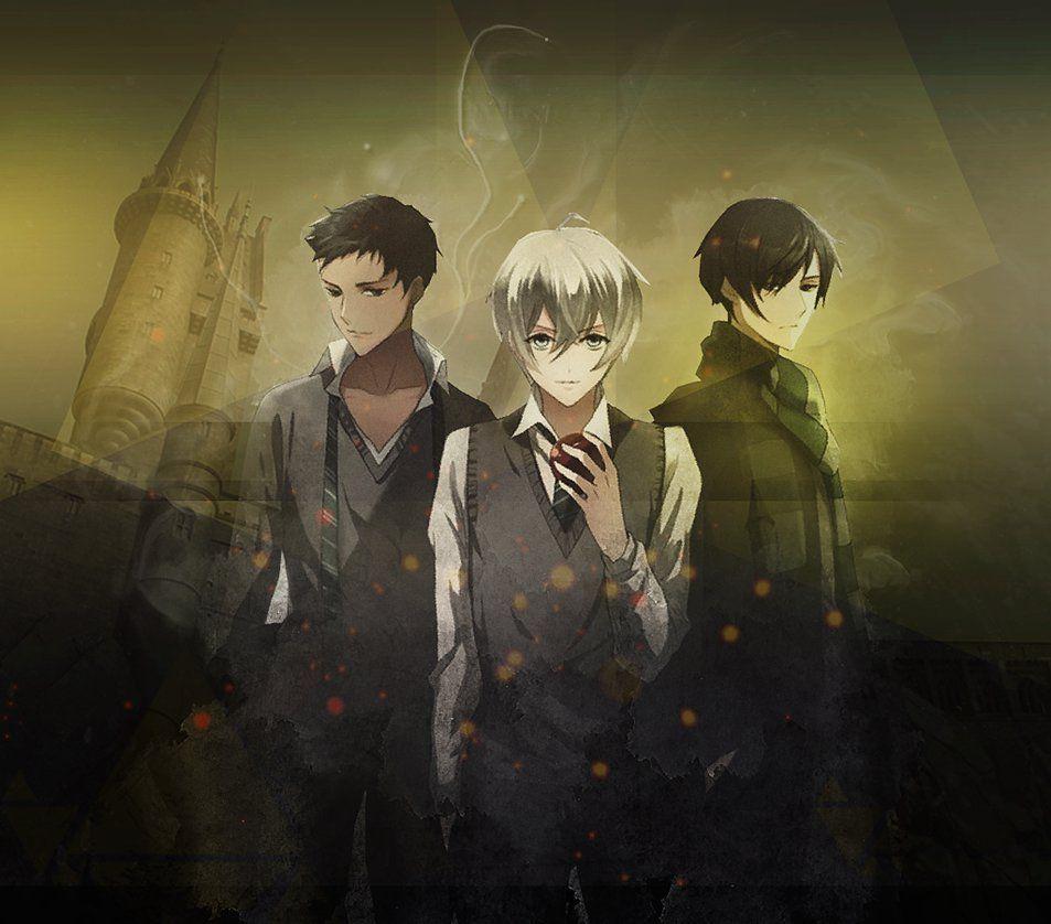 Draco Malfoy con compagni Hogwarts, scuola di magia, 953x838 HD, PC
