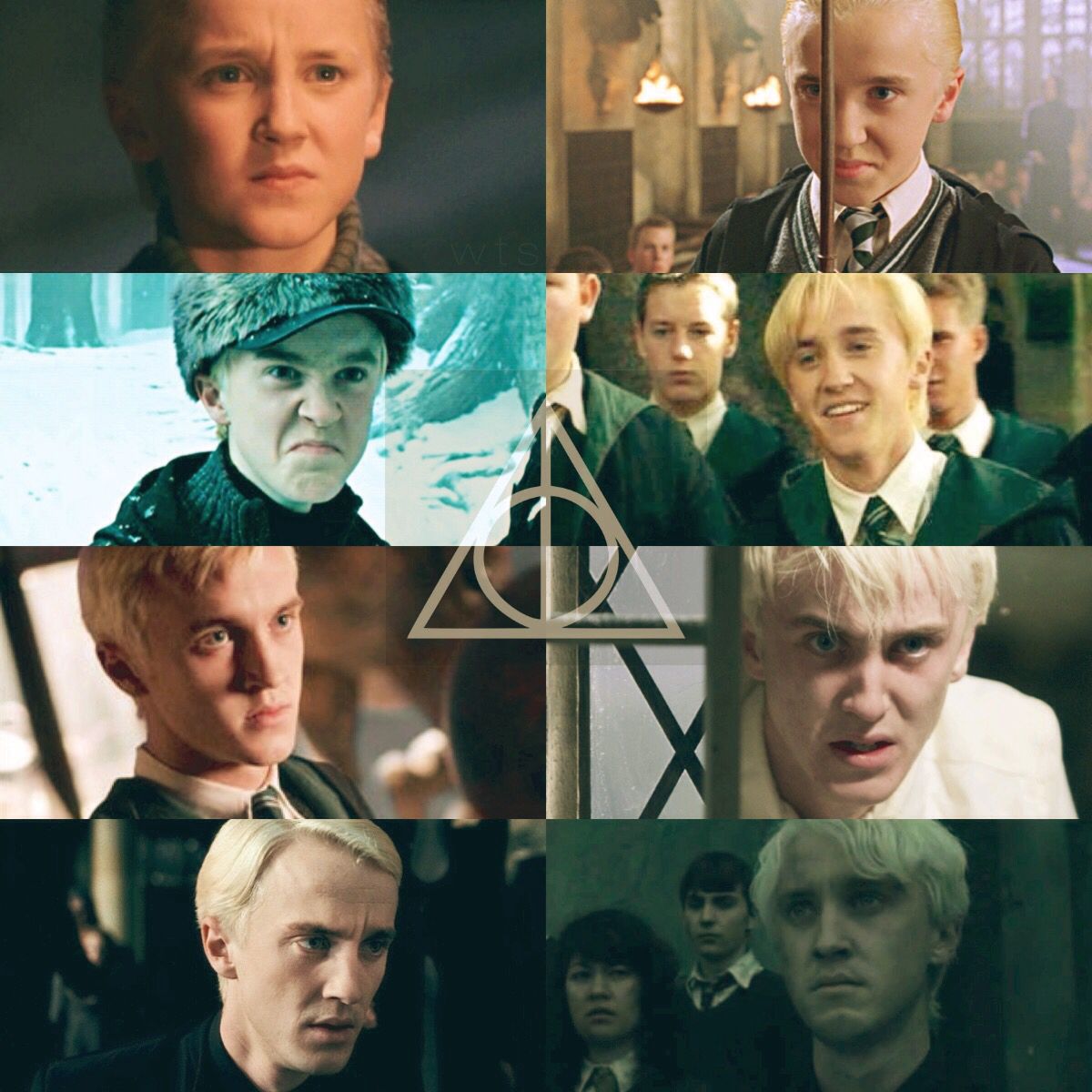 Draco Malfoy collage Harry Potter, 1200x1200 HD, Desktop