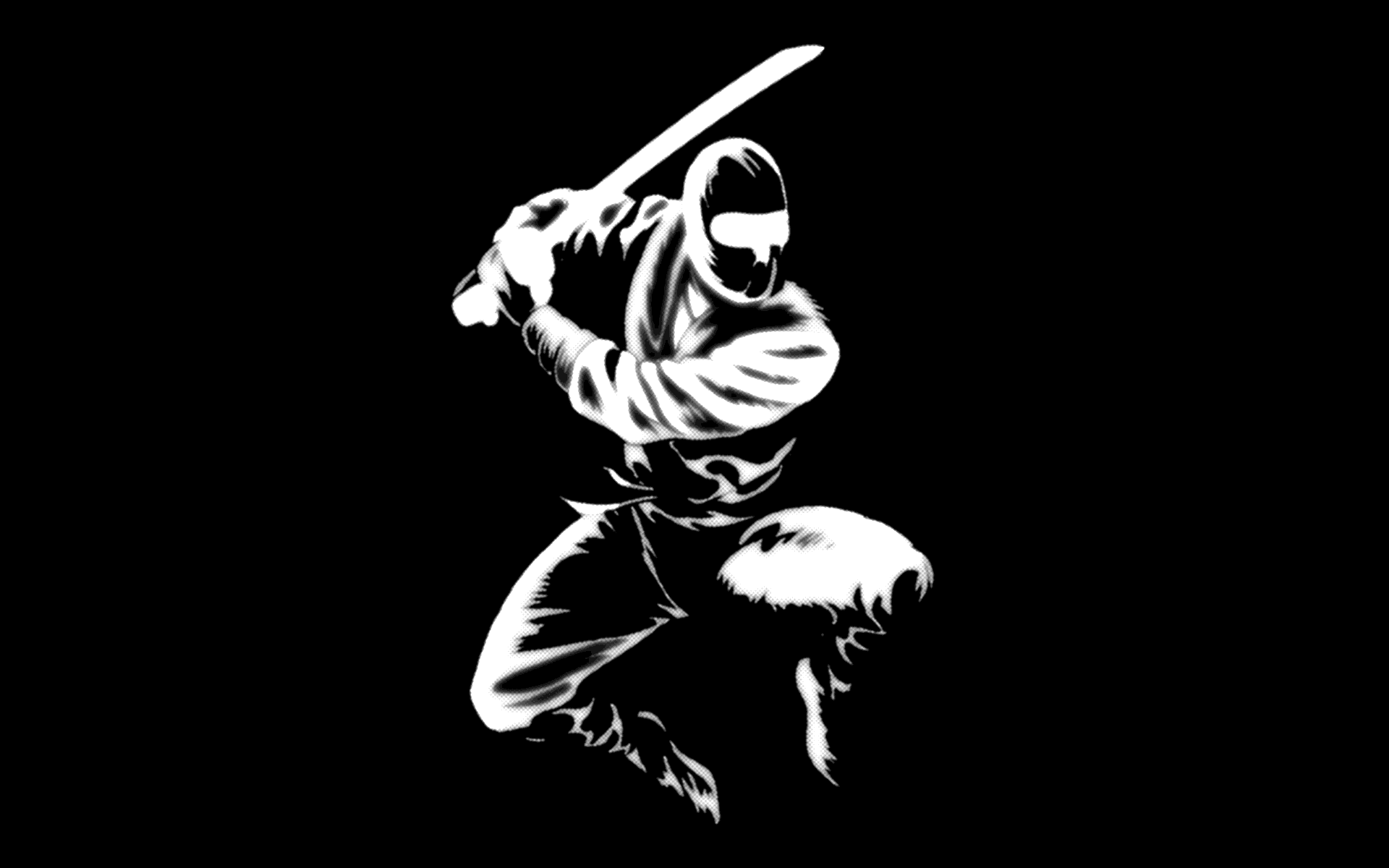 Ninja e drago bianco montagna, 1920x1080 1080p, Desktop