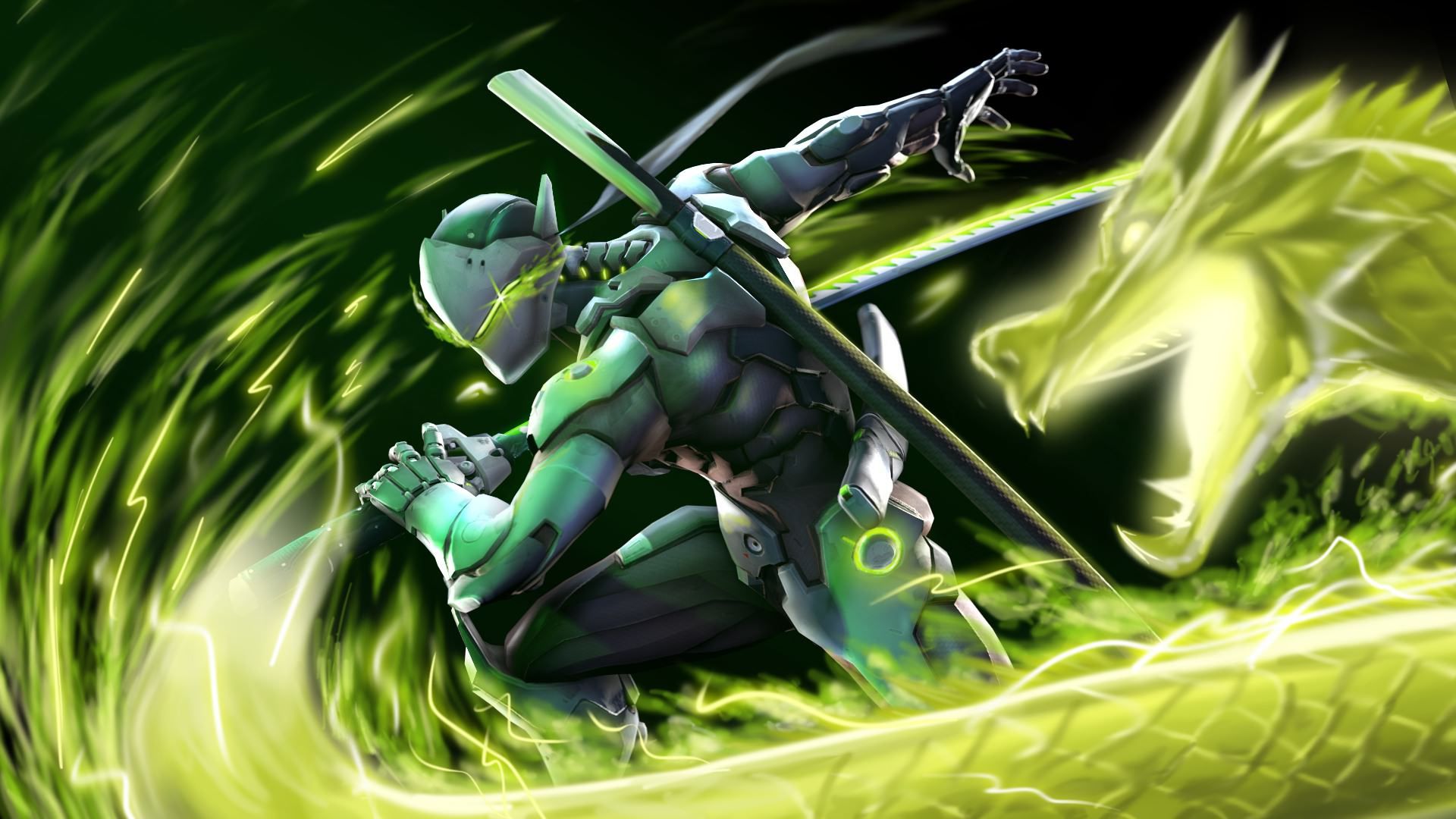 Ninja con doppie spade, 1920x1080 Full HD, PC Desktop