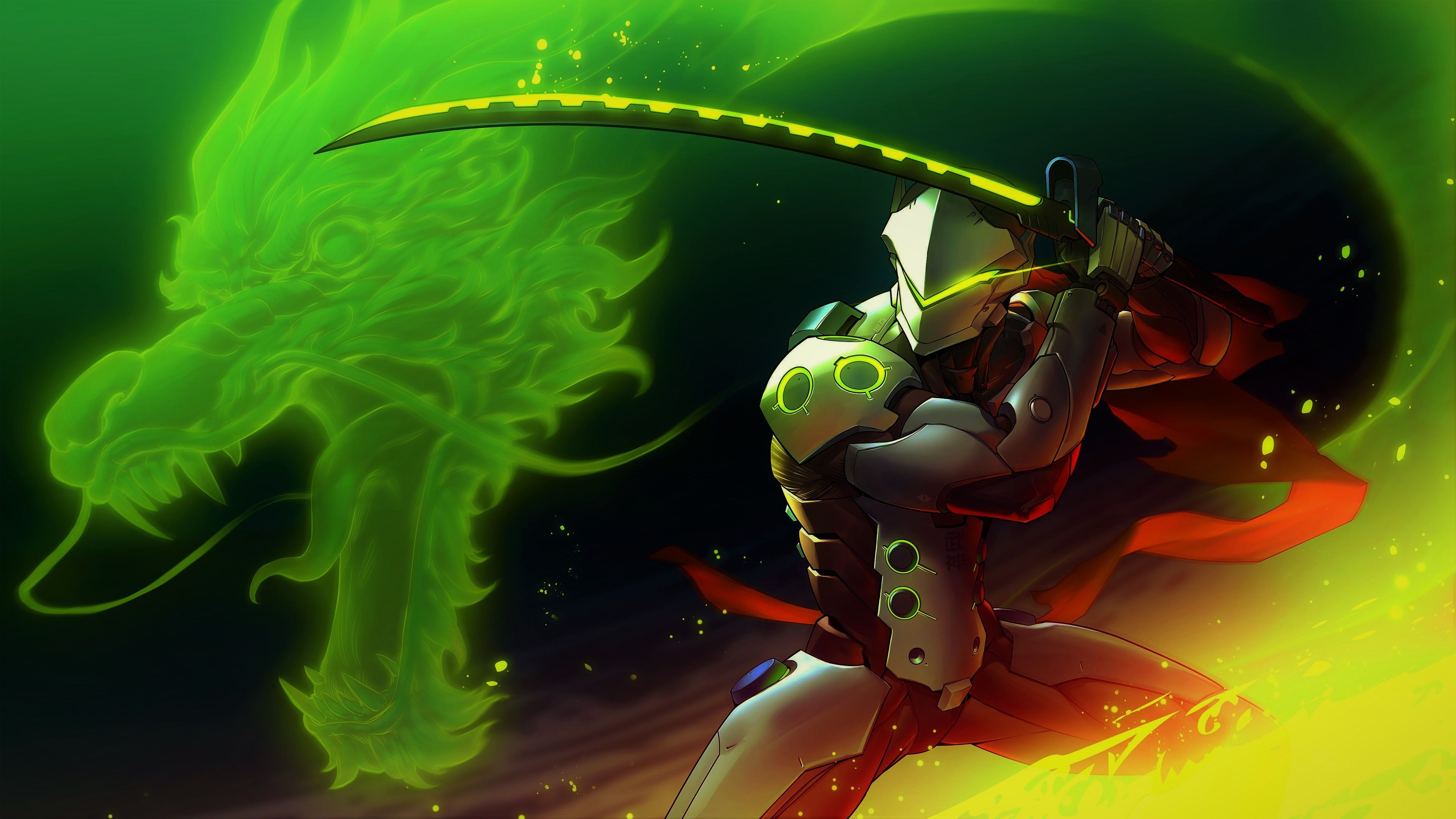 Ninja con Drago Bianco, 1125x2436 Full HD Verticale, Smartphone