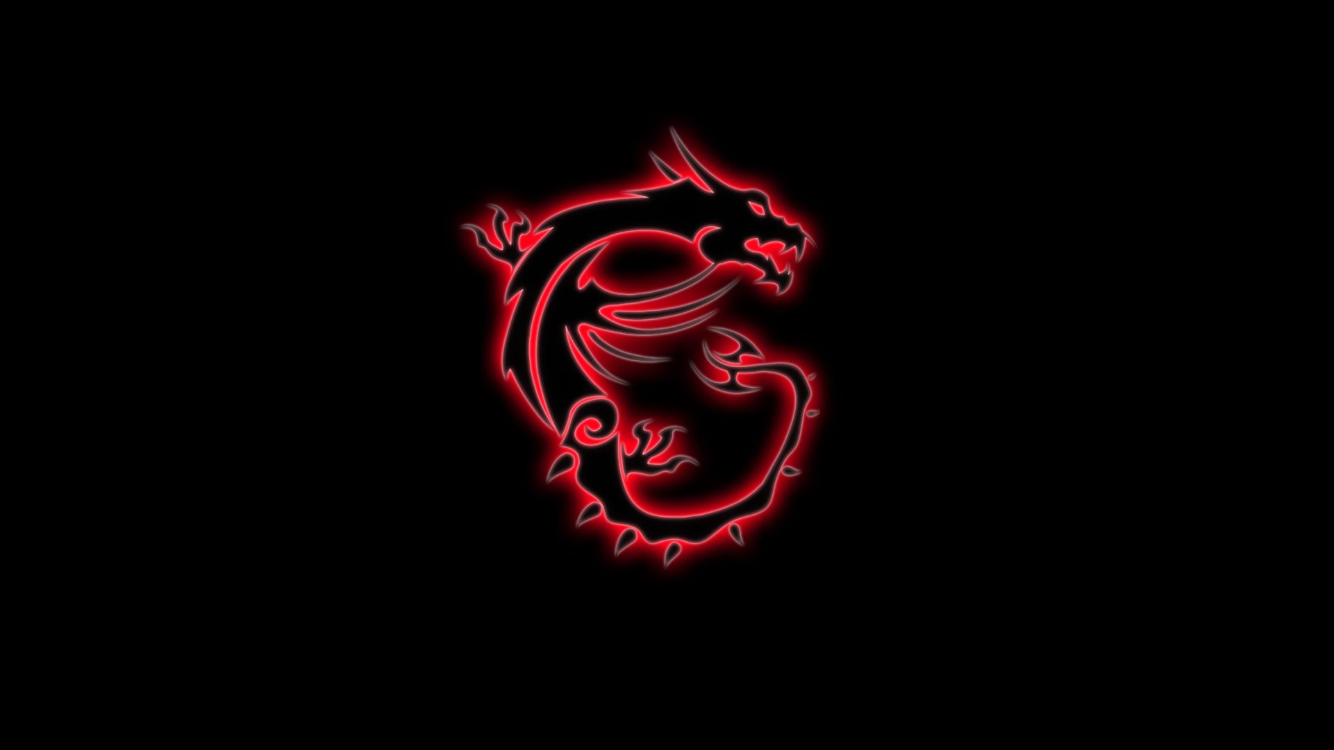 Drago rosso logo MSI, hardware gaming, 1921x1081 Full HD 1080p, Desktop