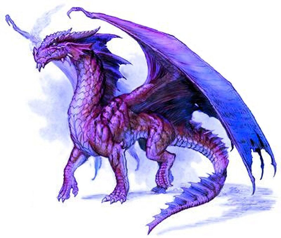 Drago viola con ali, 970x824 HD, Laptop