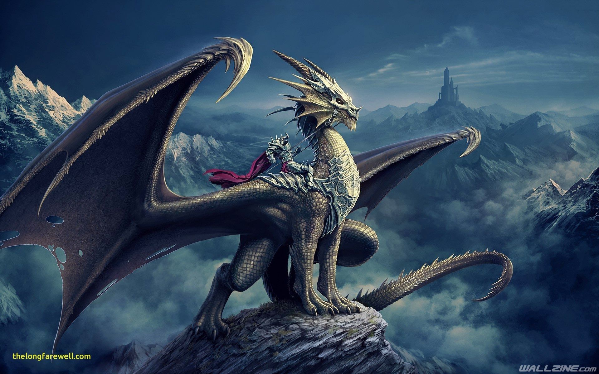 Drago su rupe montagna, 1920x1200 Full HD+, Desktop