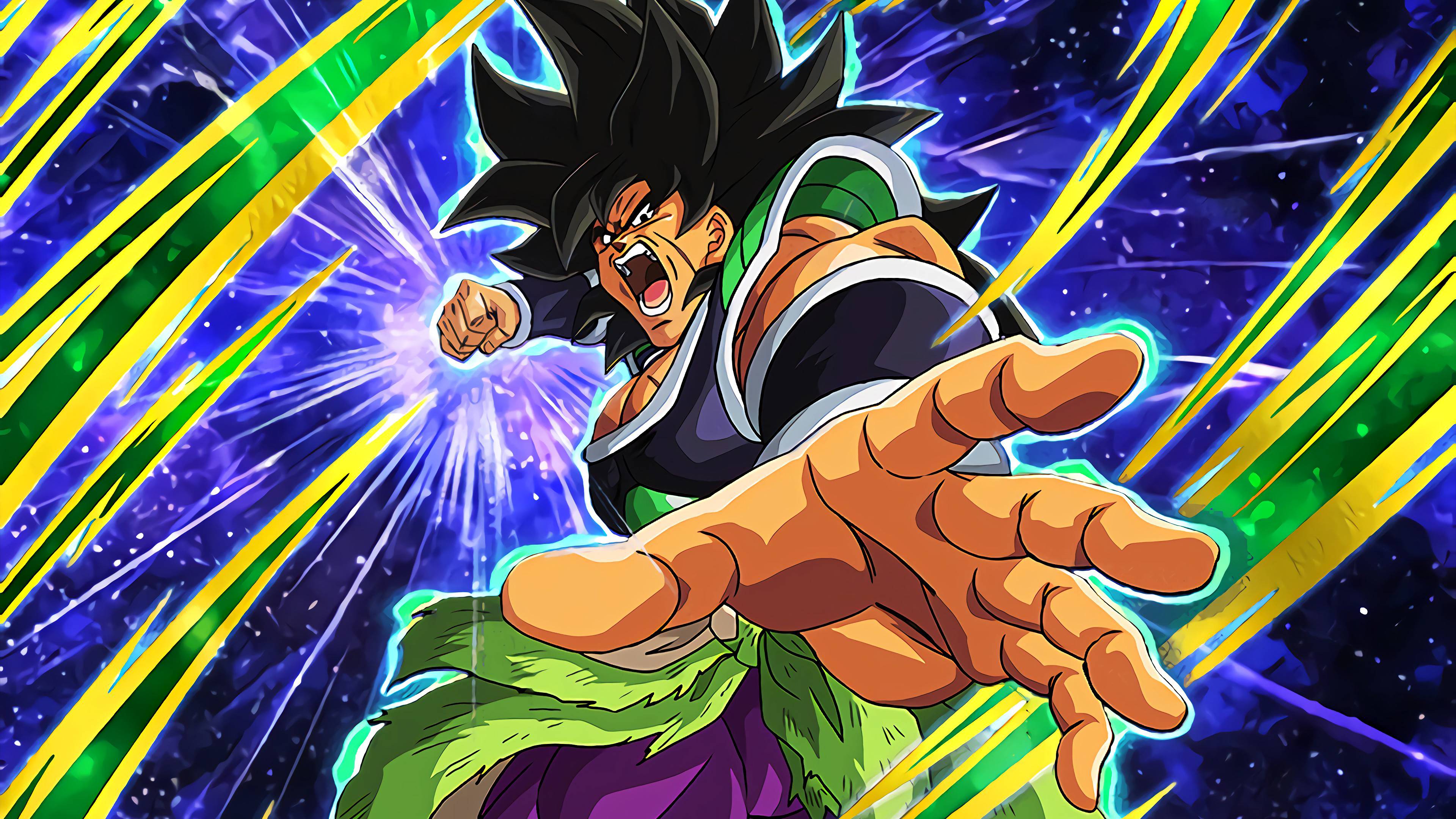 Broly Dragon Ball Super, 3840x2160 Ultra HD, Monitor 4K