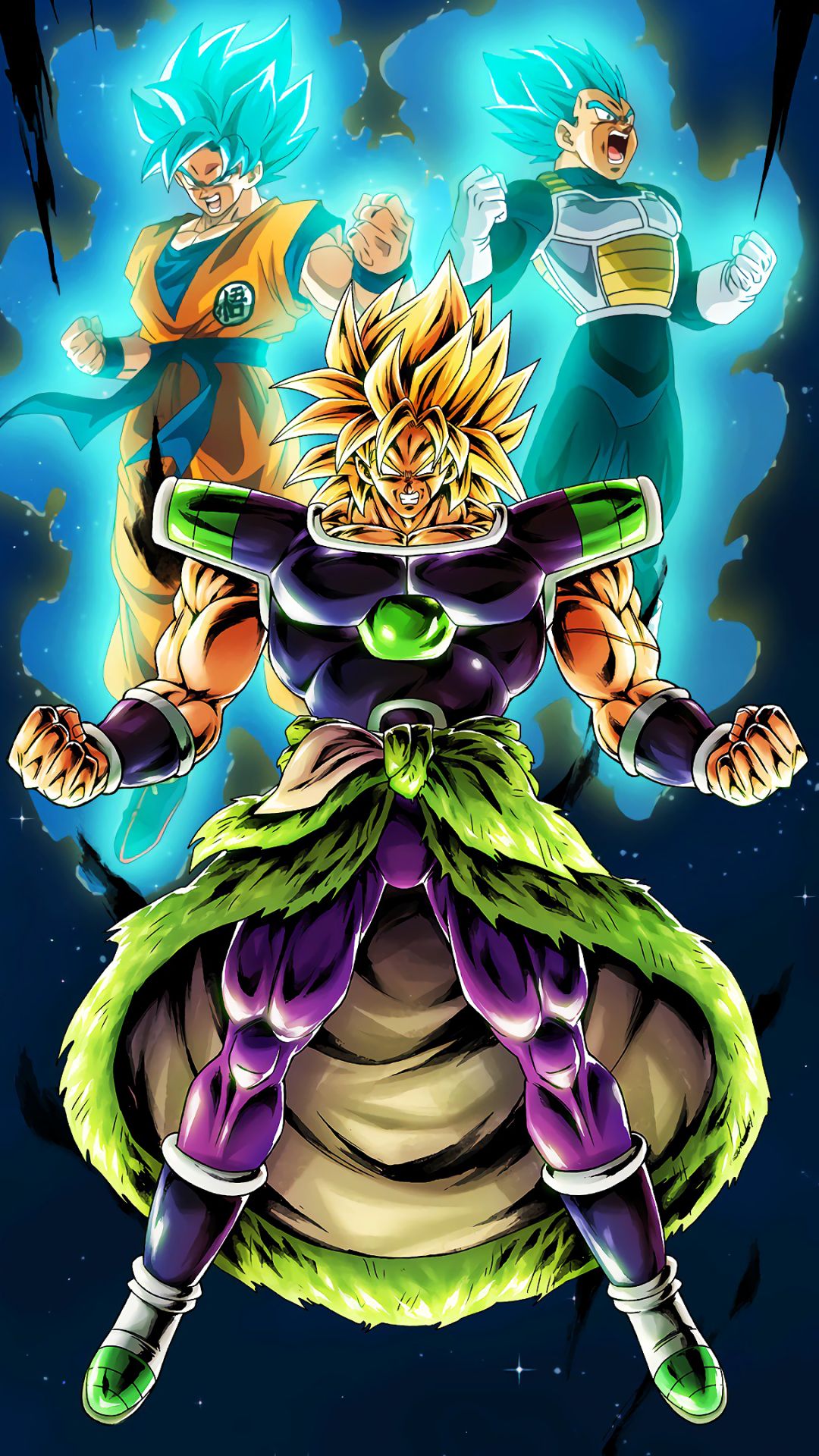Broly Dragon Ball Super, 1080x1920 Verticale, Samsung Galaxy