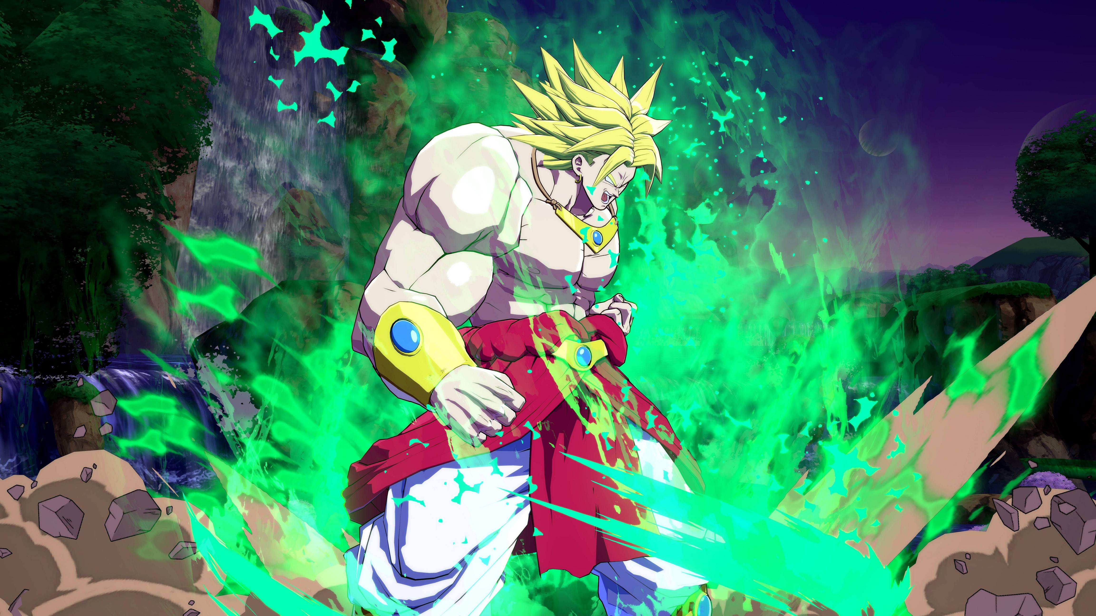 Broly Super Saiyan Dragon Ball, 7680x4320 UHD, Monitor 4K