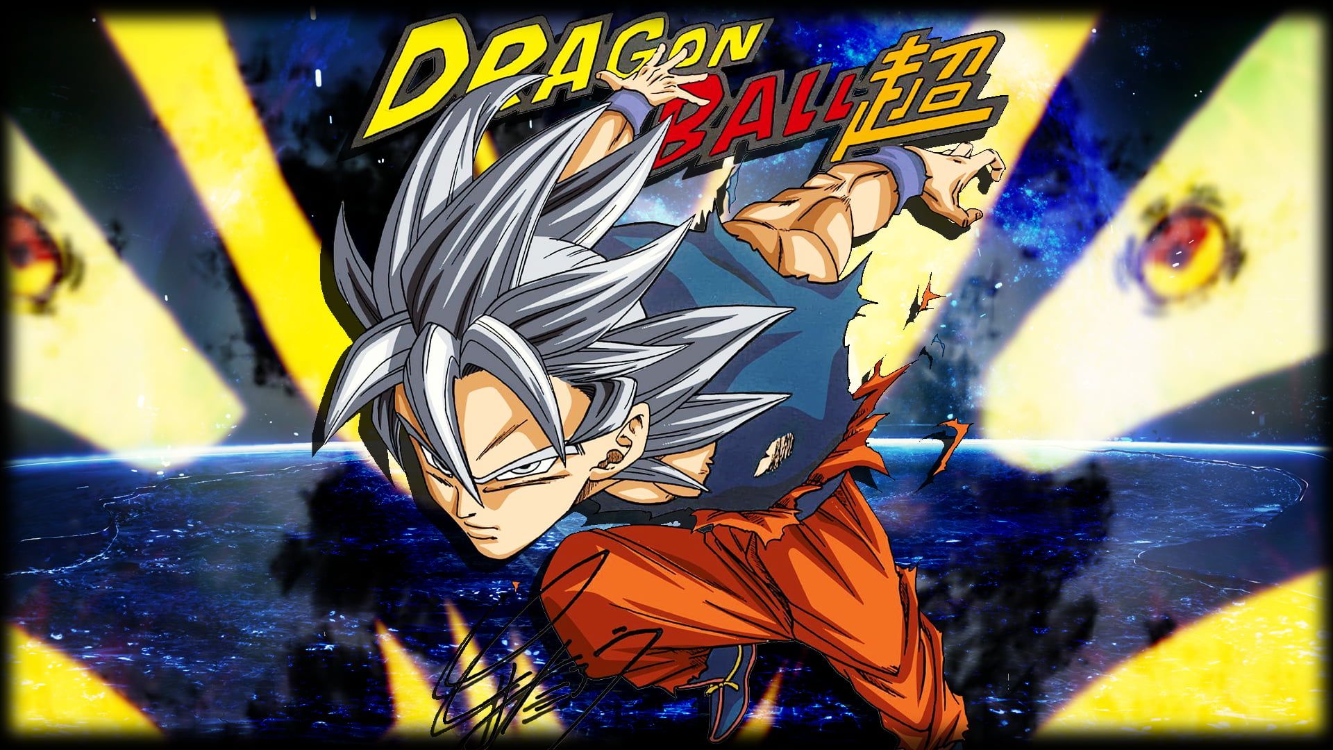 Son Goku Ultra Instinct Dragon Ball, 1920x1080 1080p, Laptop