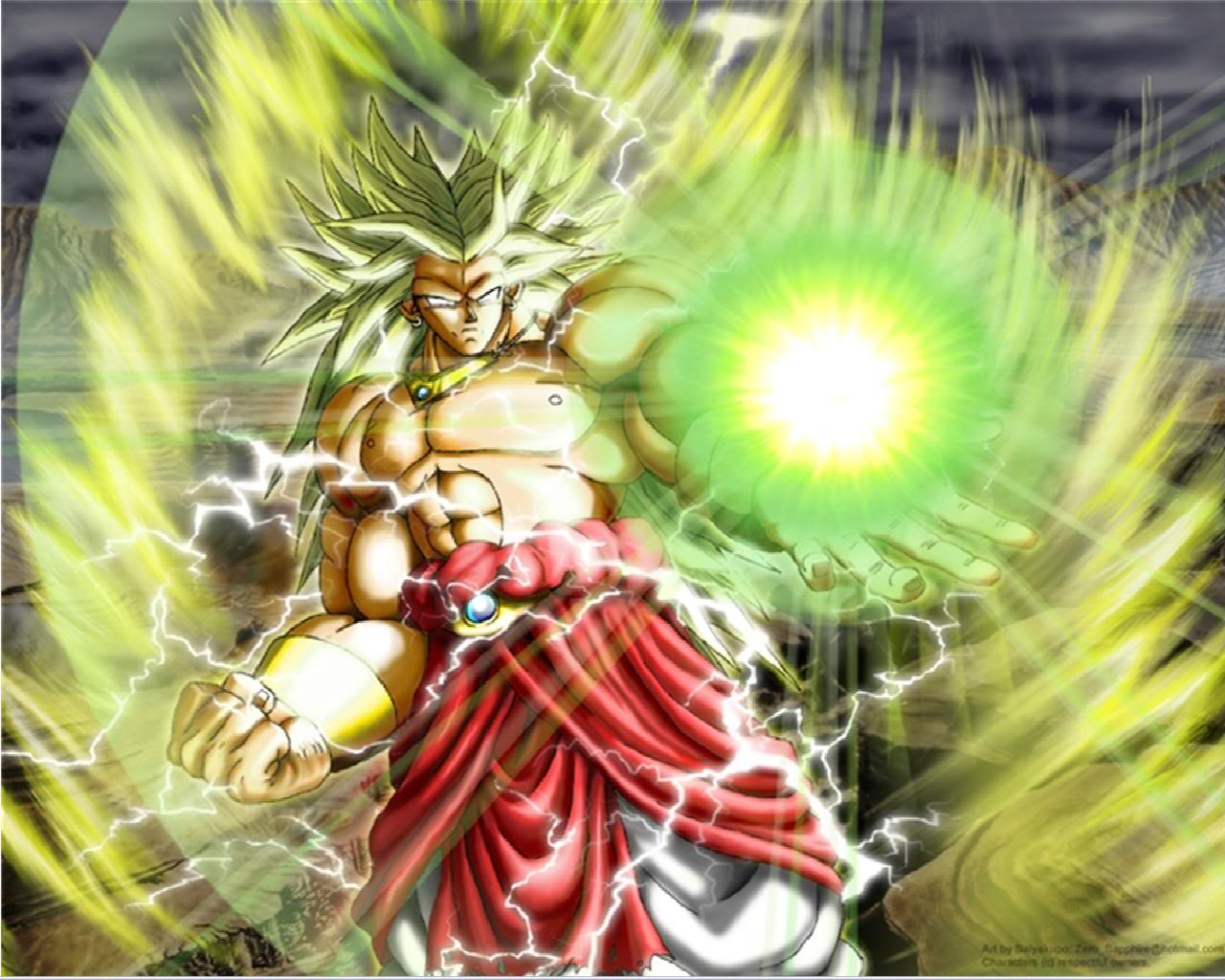 Broly Dragon Ball Z energia, 1280x1024 720p, Acer Nitro