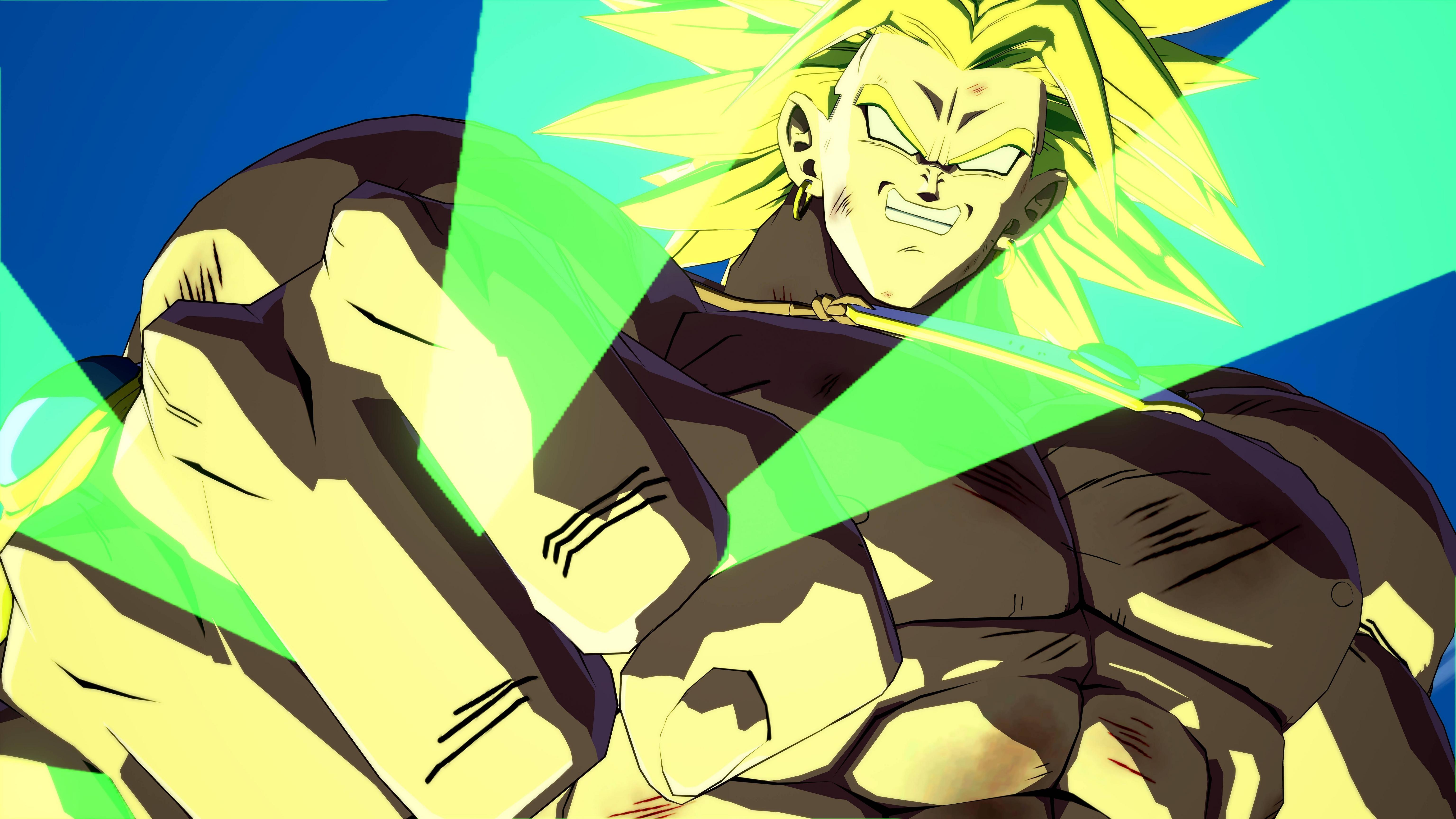 Broly Super Saiyan Dragon Ball, 7680x4320 Ultra HD, 4K TV