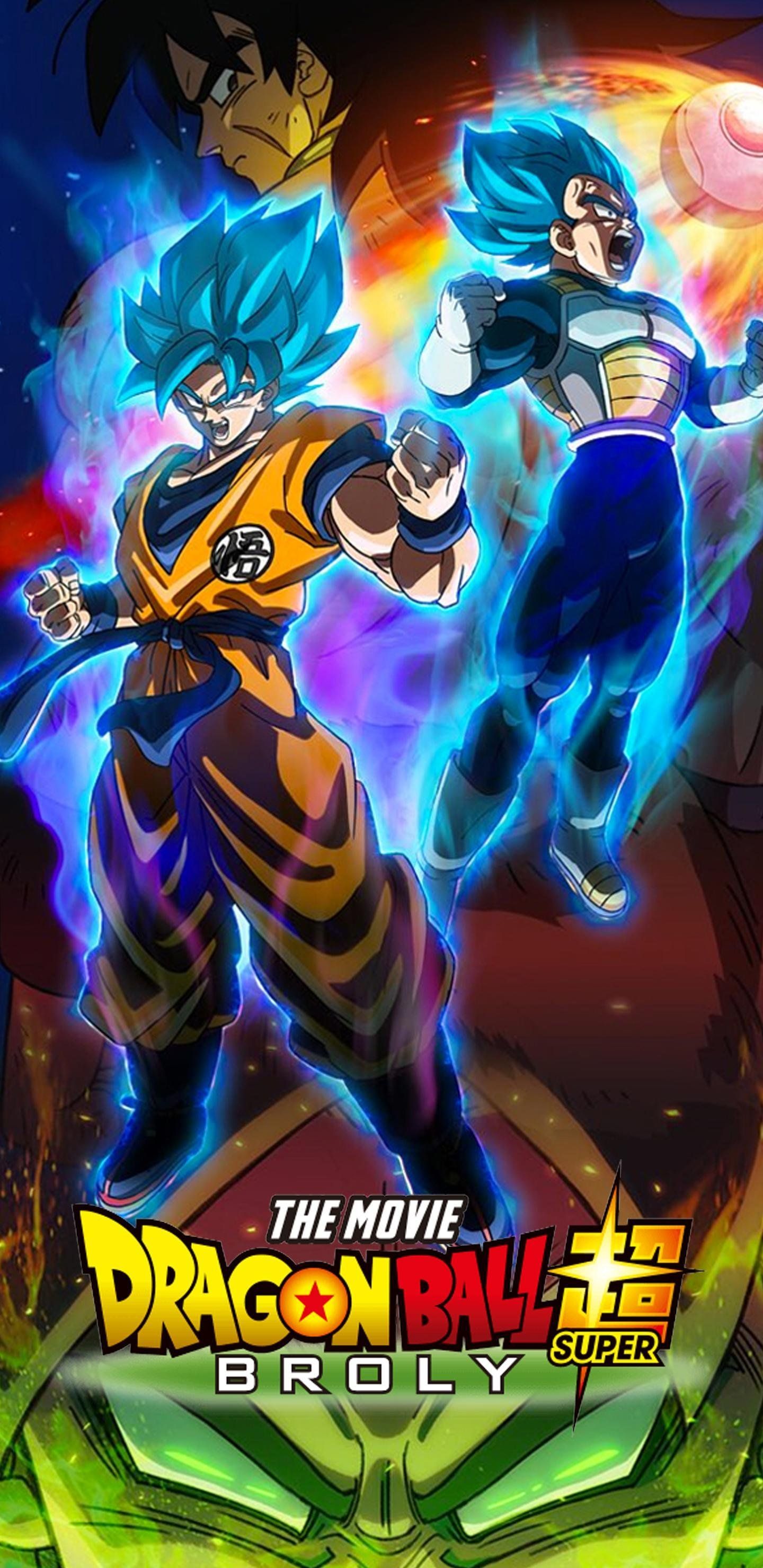 Goku e Vegeta Super Saiyan Blue, Principe dei Saiyan, 1440x2960 Verticale, Mobile