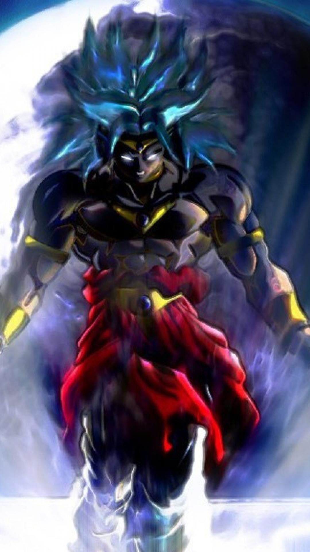 Broly Dragon Ball capelli verdi, 1080x1920 Full HD Verticale, iPhone