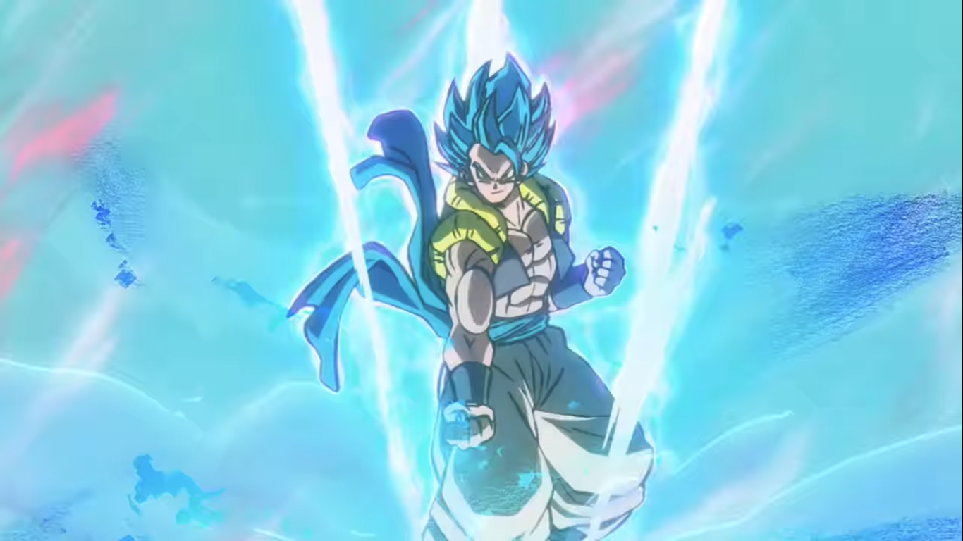 Gogeta Super Saiyan Blu, Dragon Ball, 1366x768 720p, PC