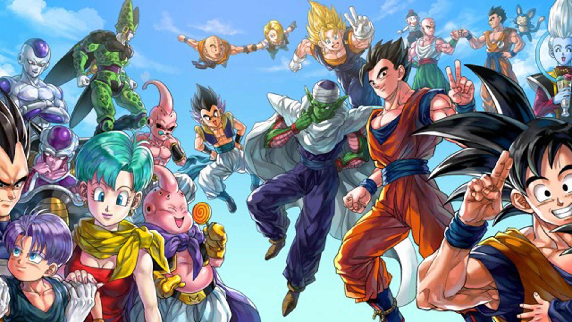 Personaggi Dragon Ball Super gruppo, 1920x1080 1080p, Desktop