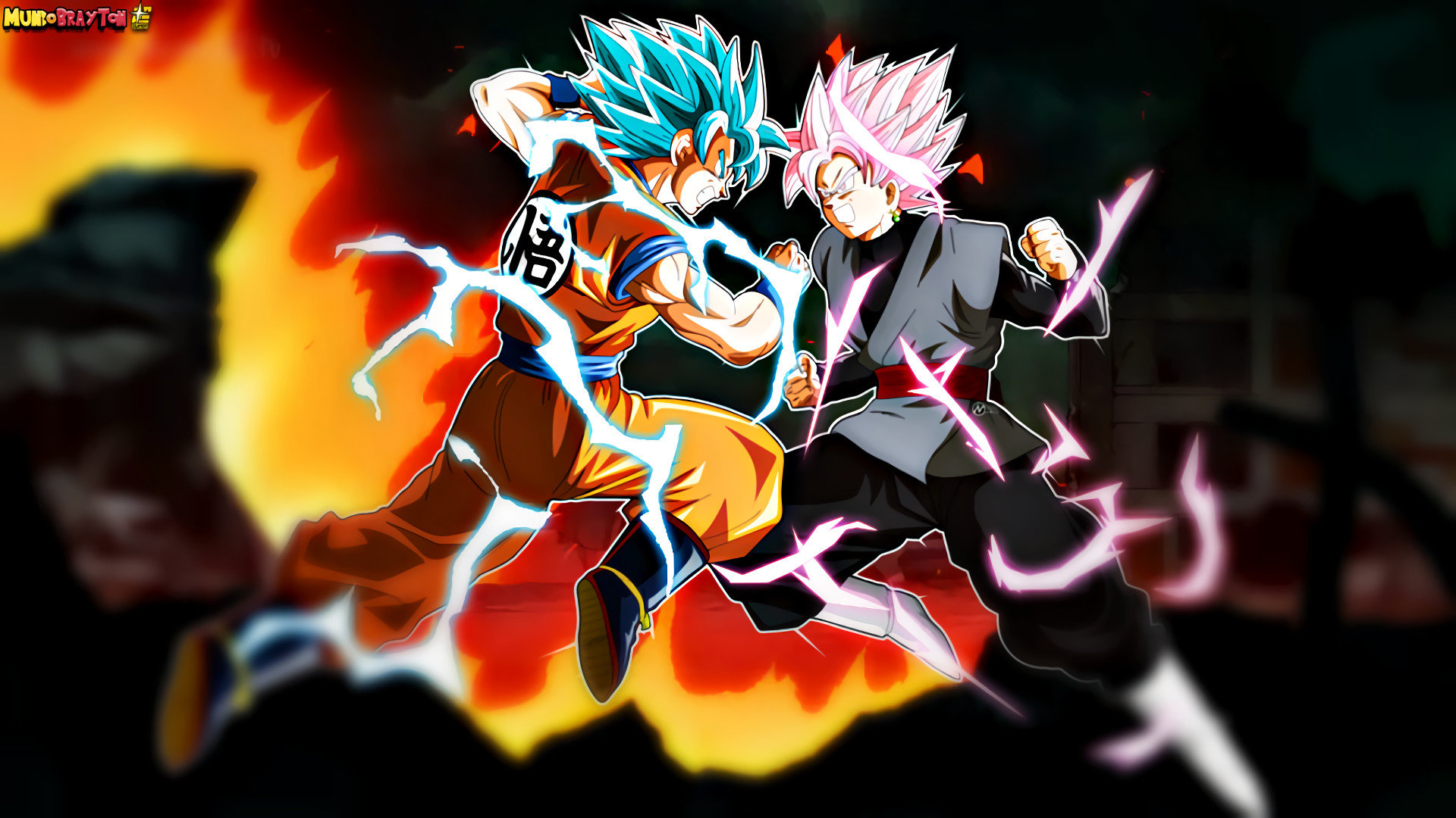 Goku Blue contro Goku Black Rosé, 1920x1080 1080p, Laptop
