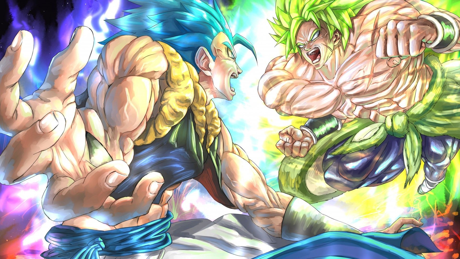 Goku contro Broly, Dragon Ball Super, 1920x1080 Full HD 1080p, Desktop