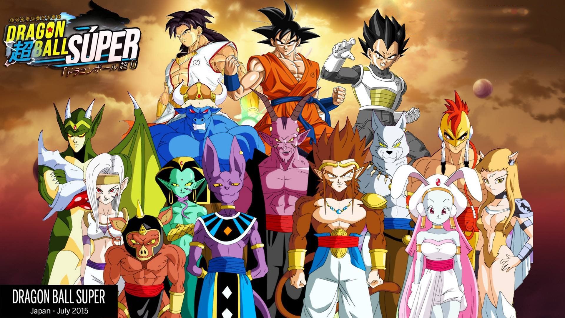 Personaggi Dragon Ball Super, anime di Akira Toriyama, 1920x1080 1080p, Desktop