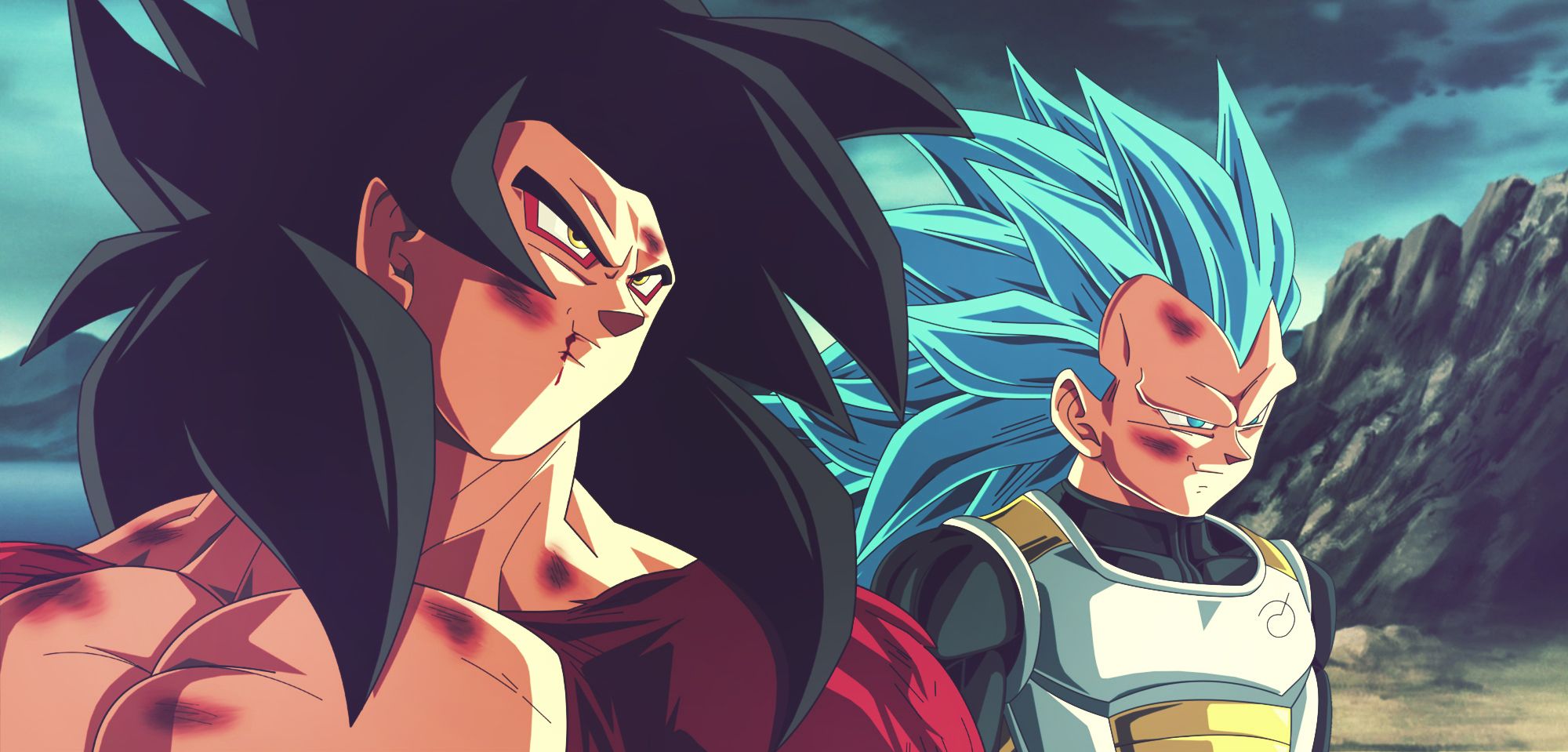 Goku e Vegeta Super Saiyan, 2000x959 Hi-Res, Desktop