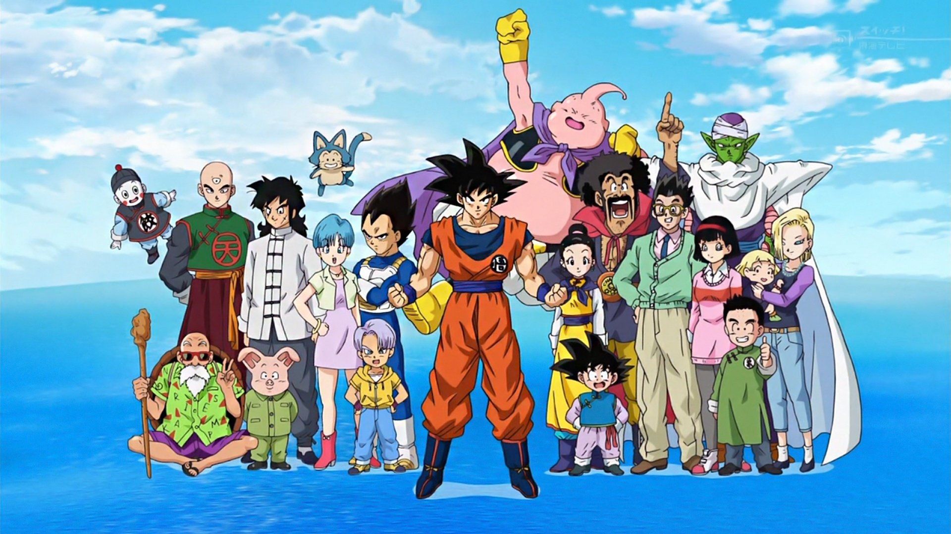 Personaggi Dragon Ball Super gruppo, anime di Akira Toriyama, 1920x1080 Full HD, Desktop